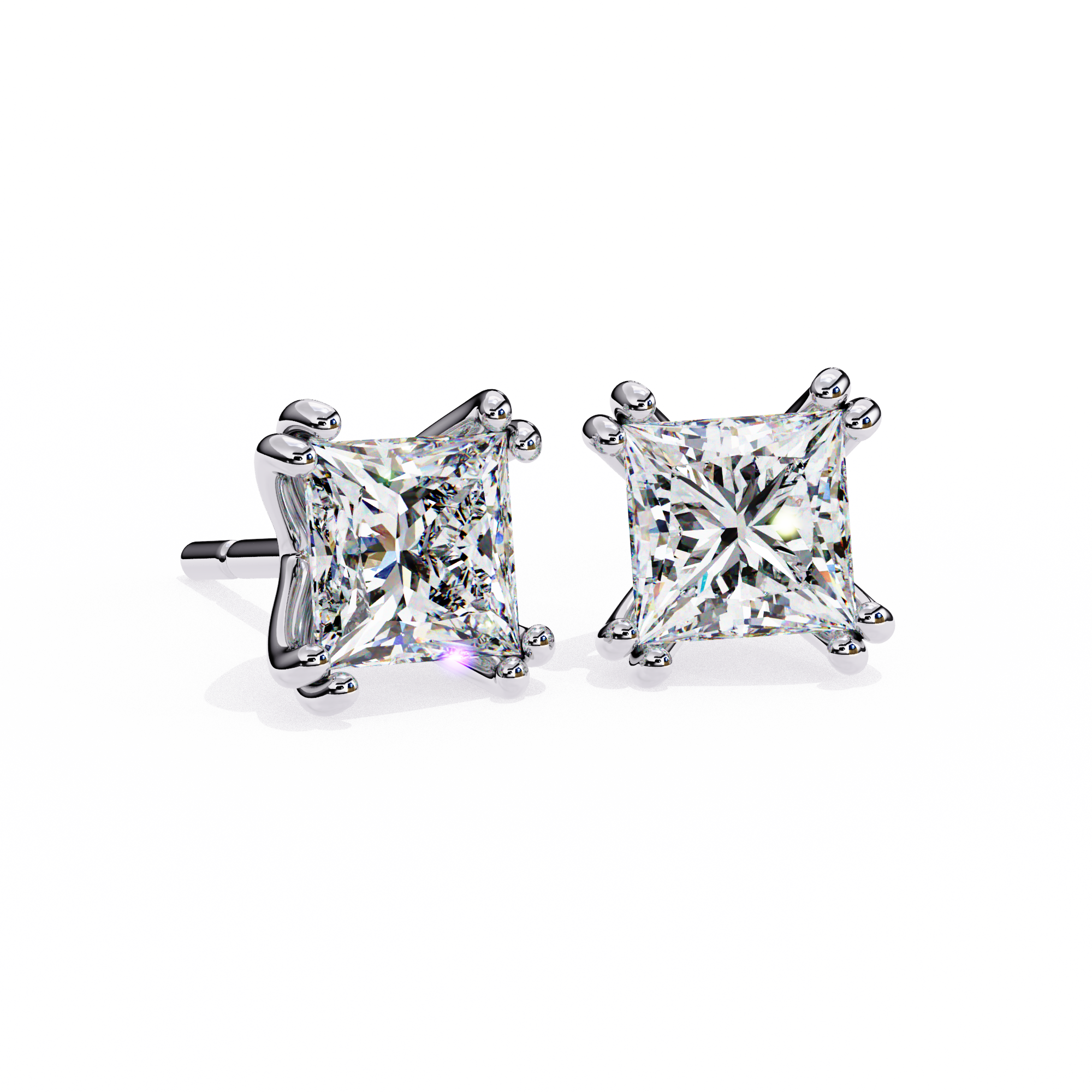 Serena Solitaire Earring
