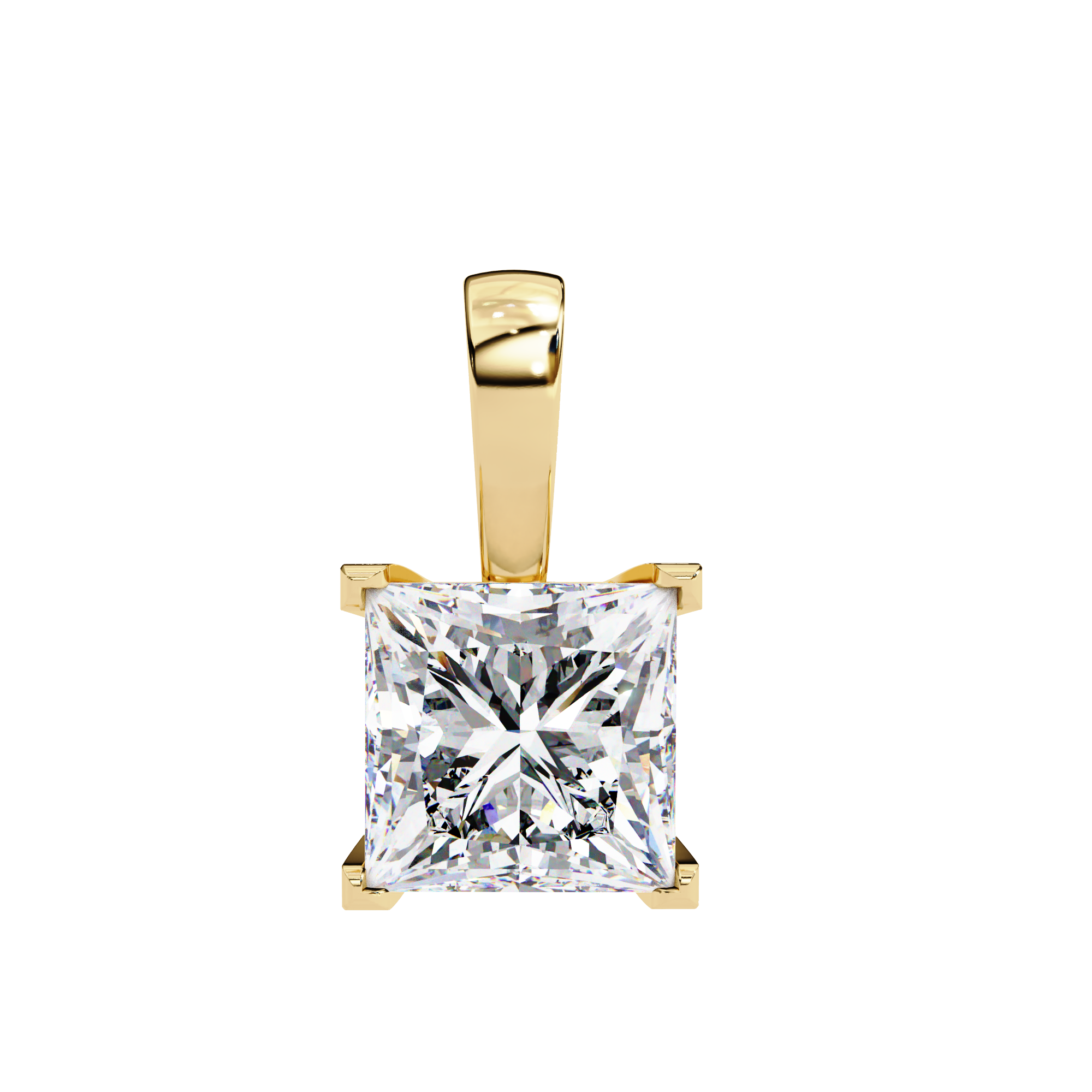 Karine Solitaire Pendant
