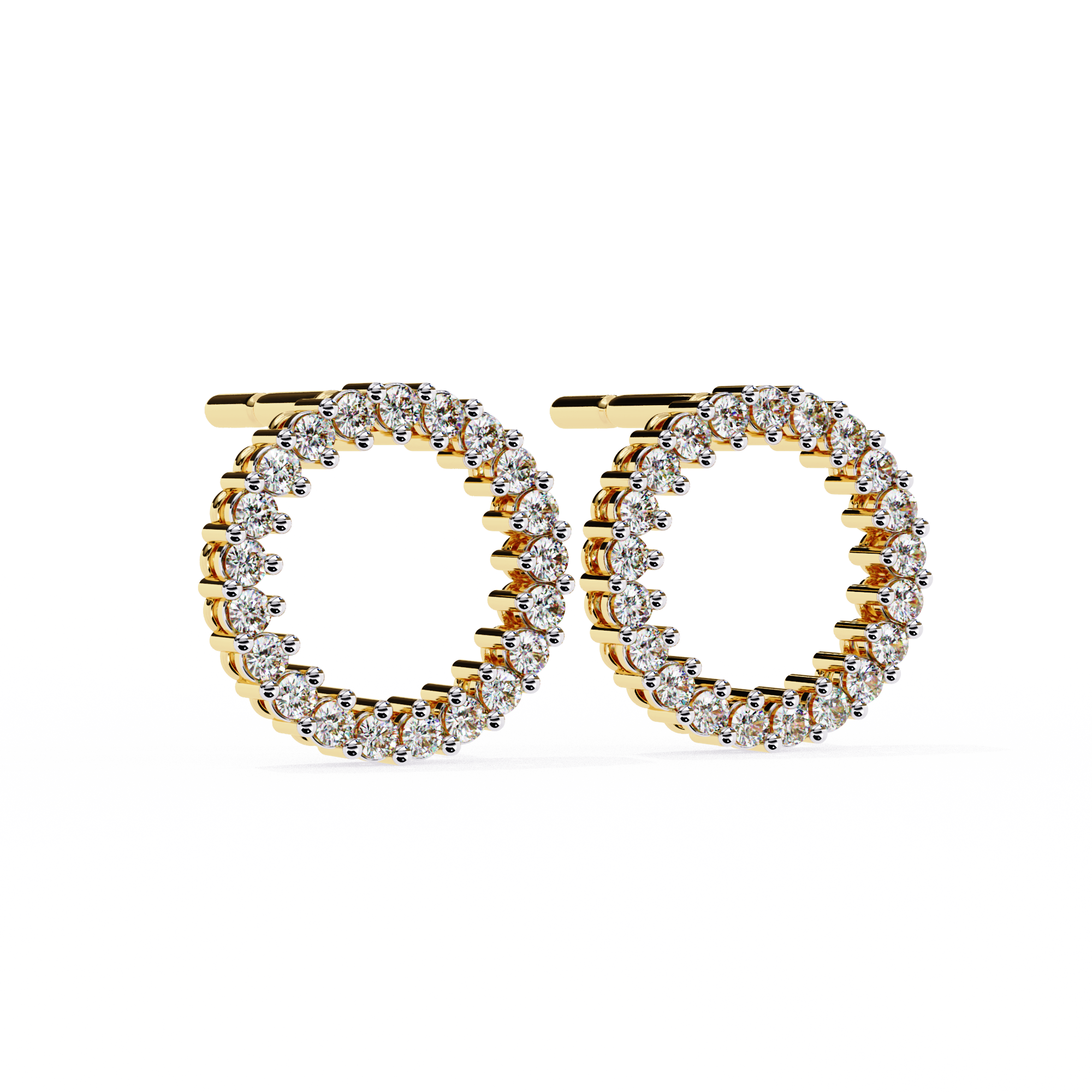 Trinity Diamond Earring