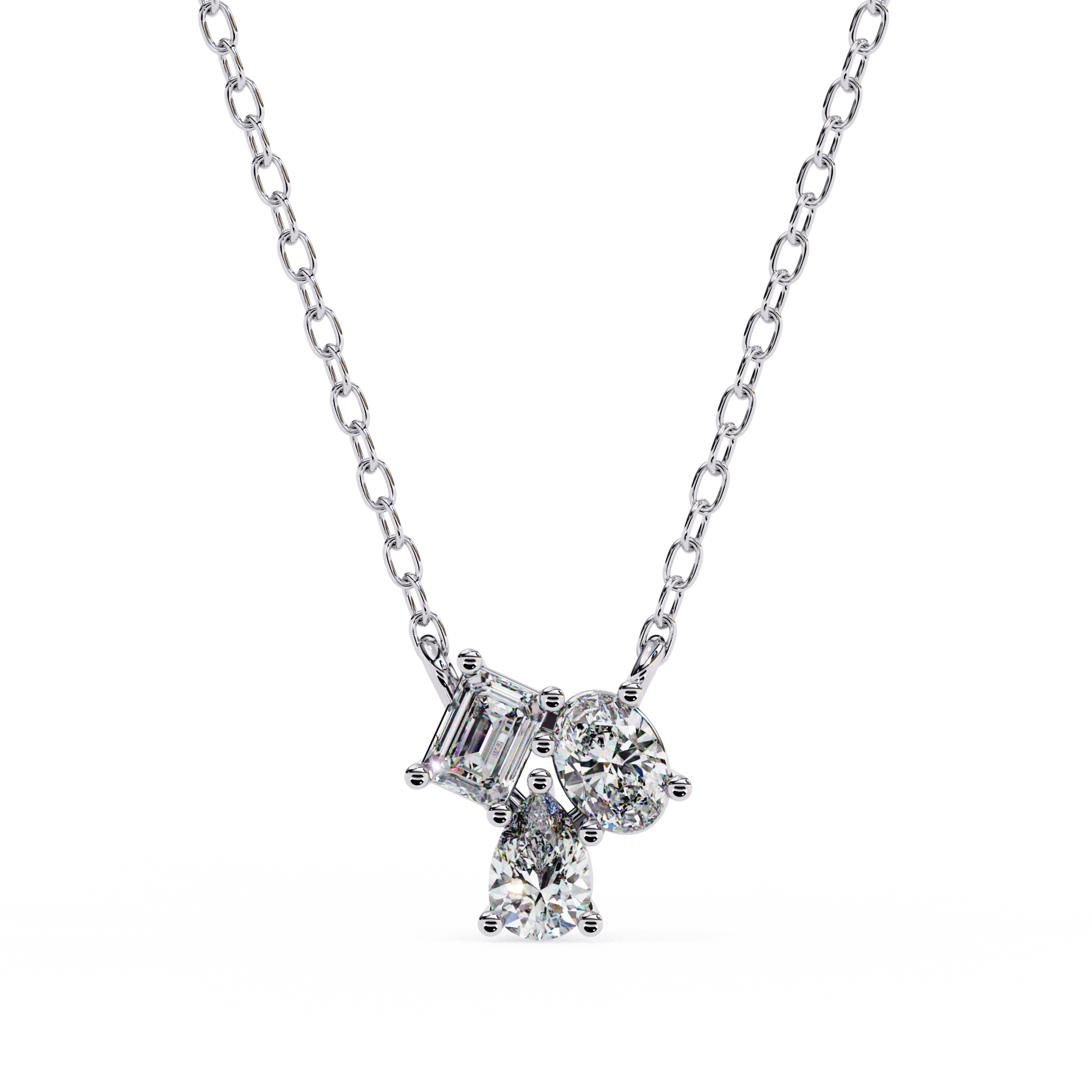 Nova Three Stone Pendant
