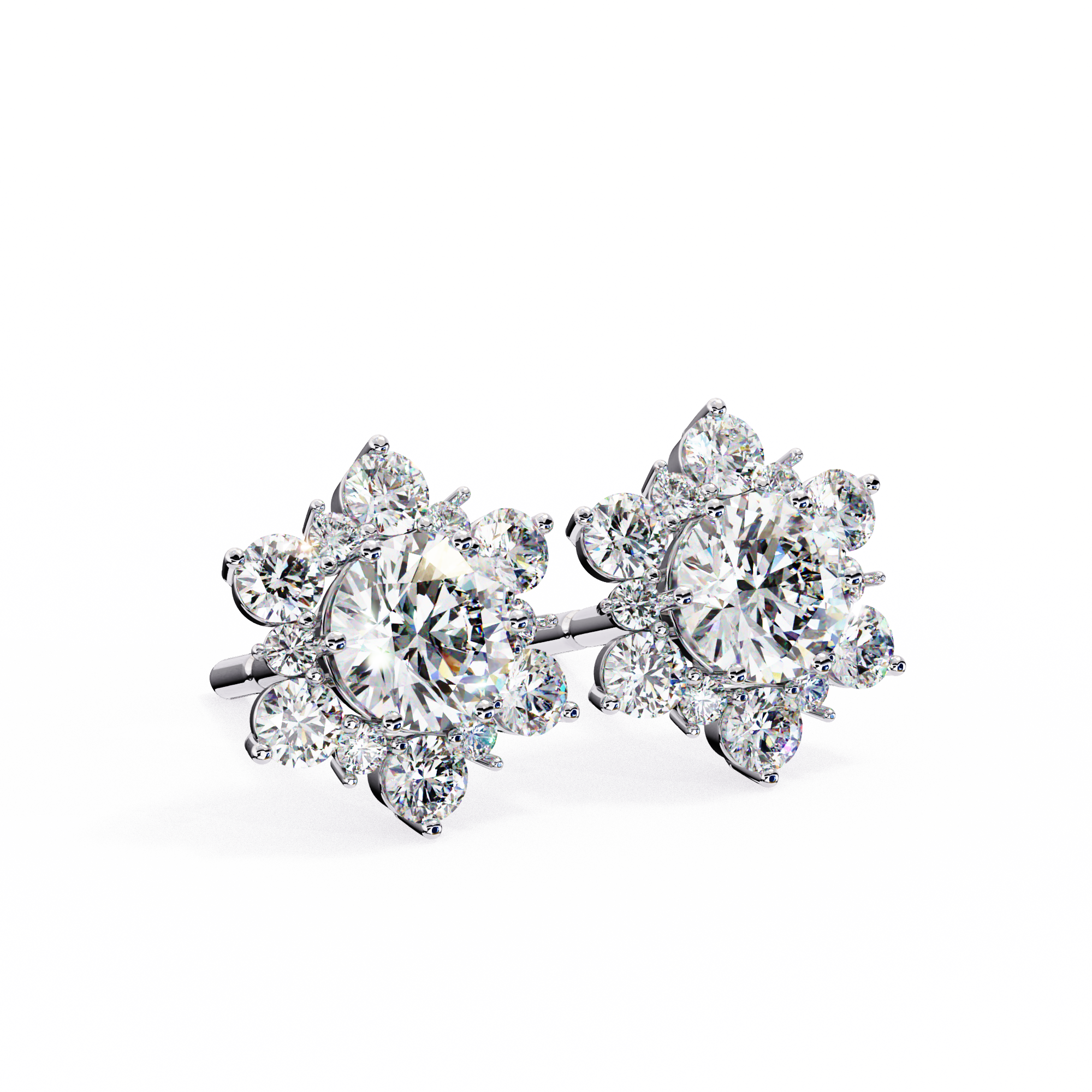 Silvia Solitaire Earring