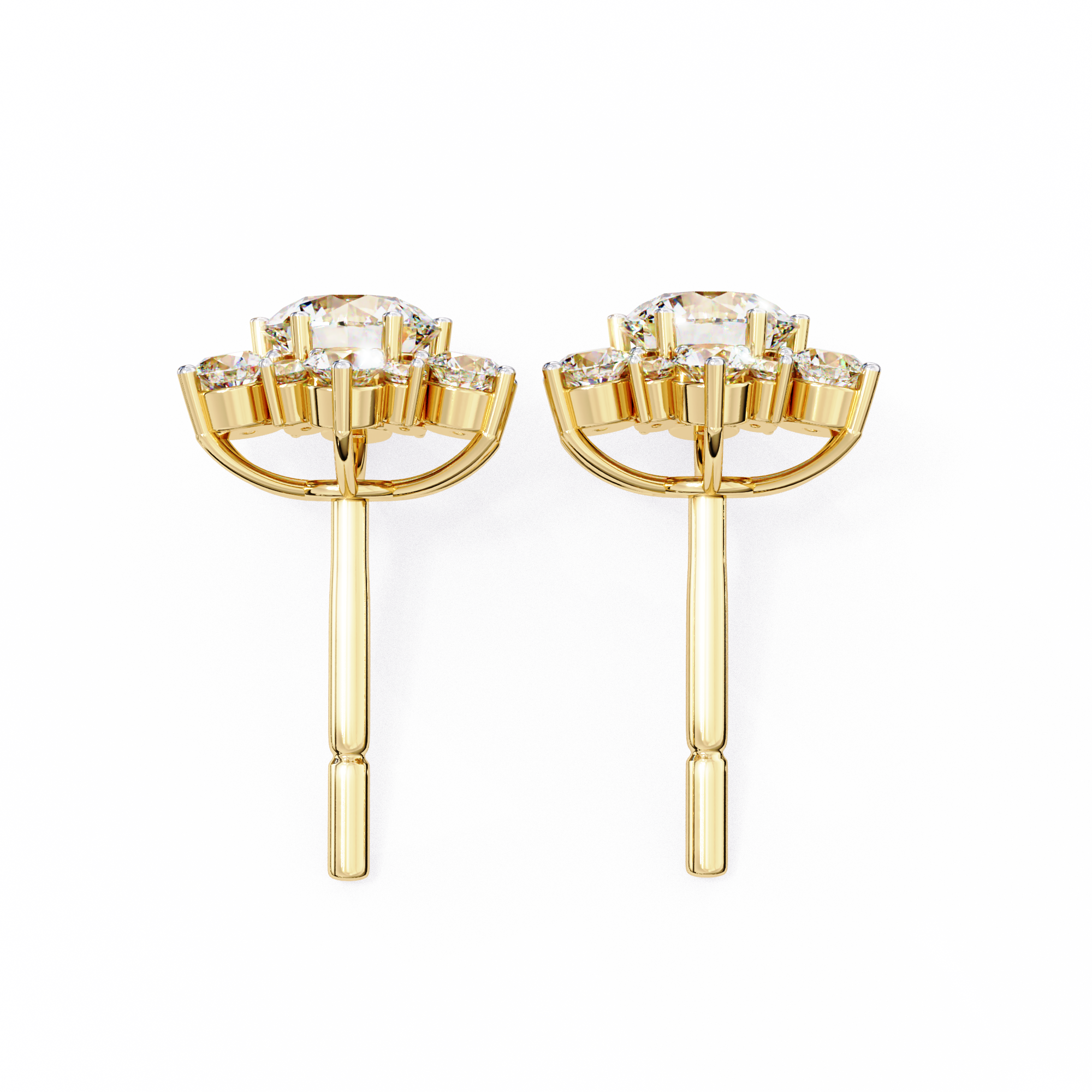 Silvia Solitaire Earring