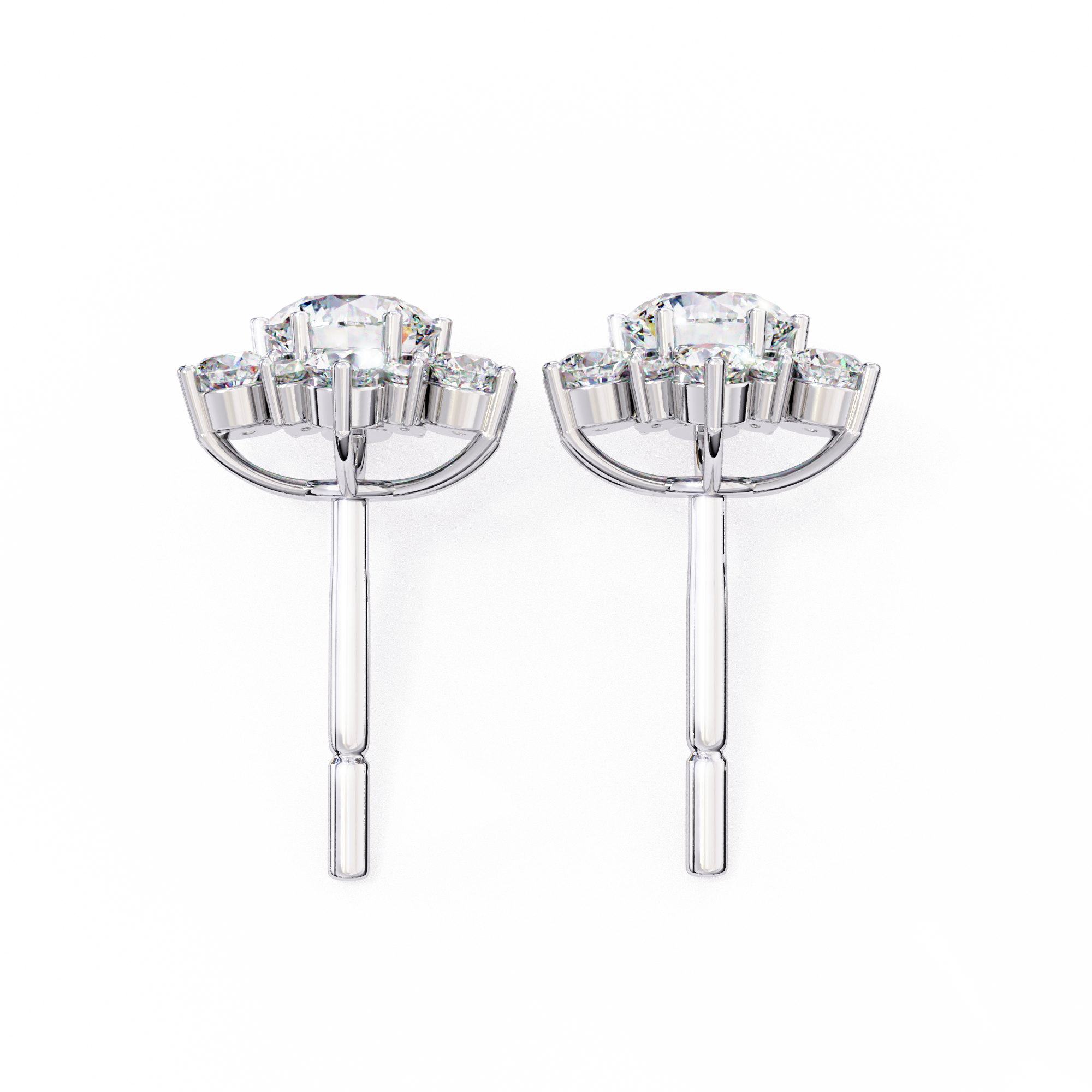 Silvia Solitaire Earring