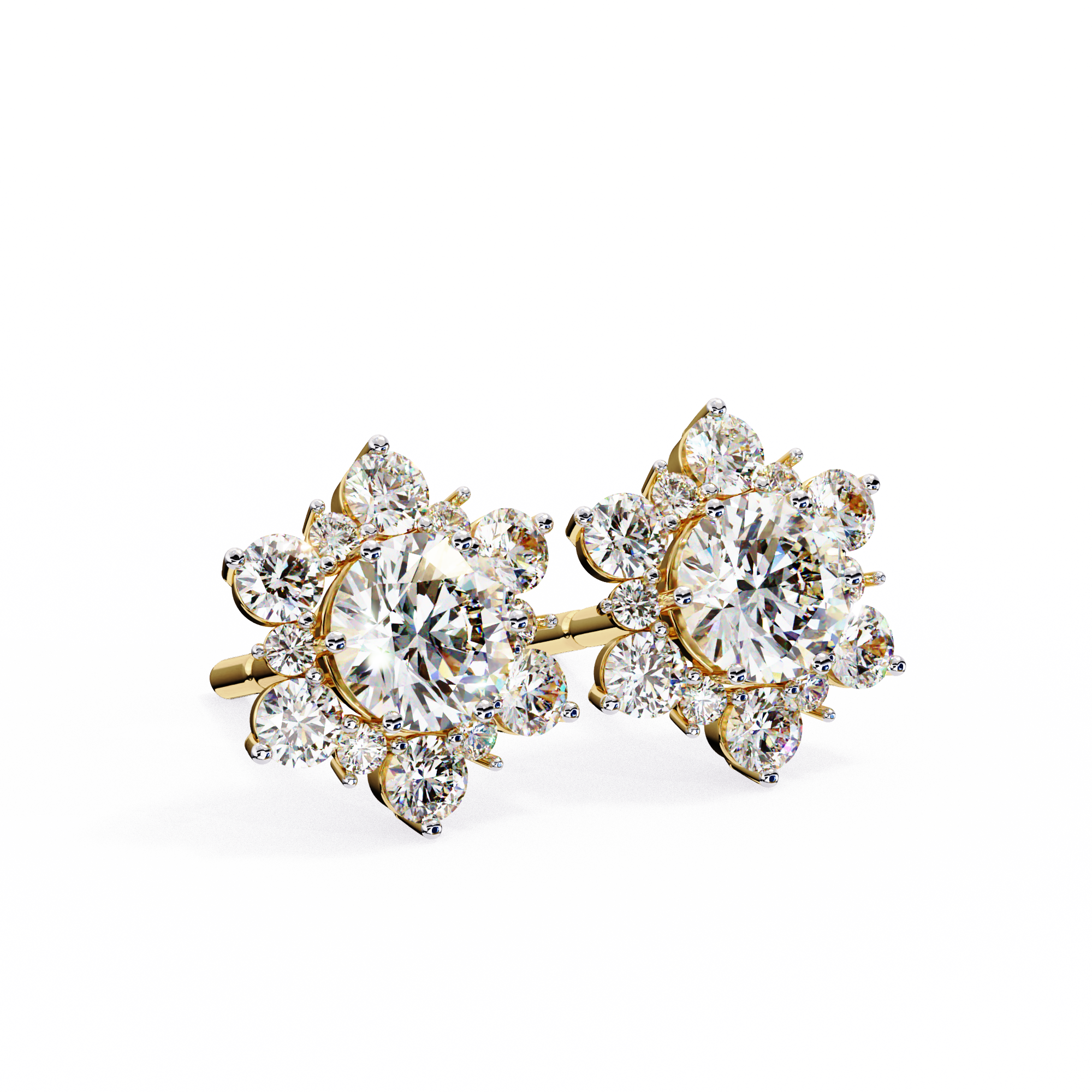Silvia Solitaire Earring