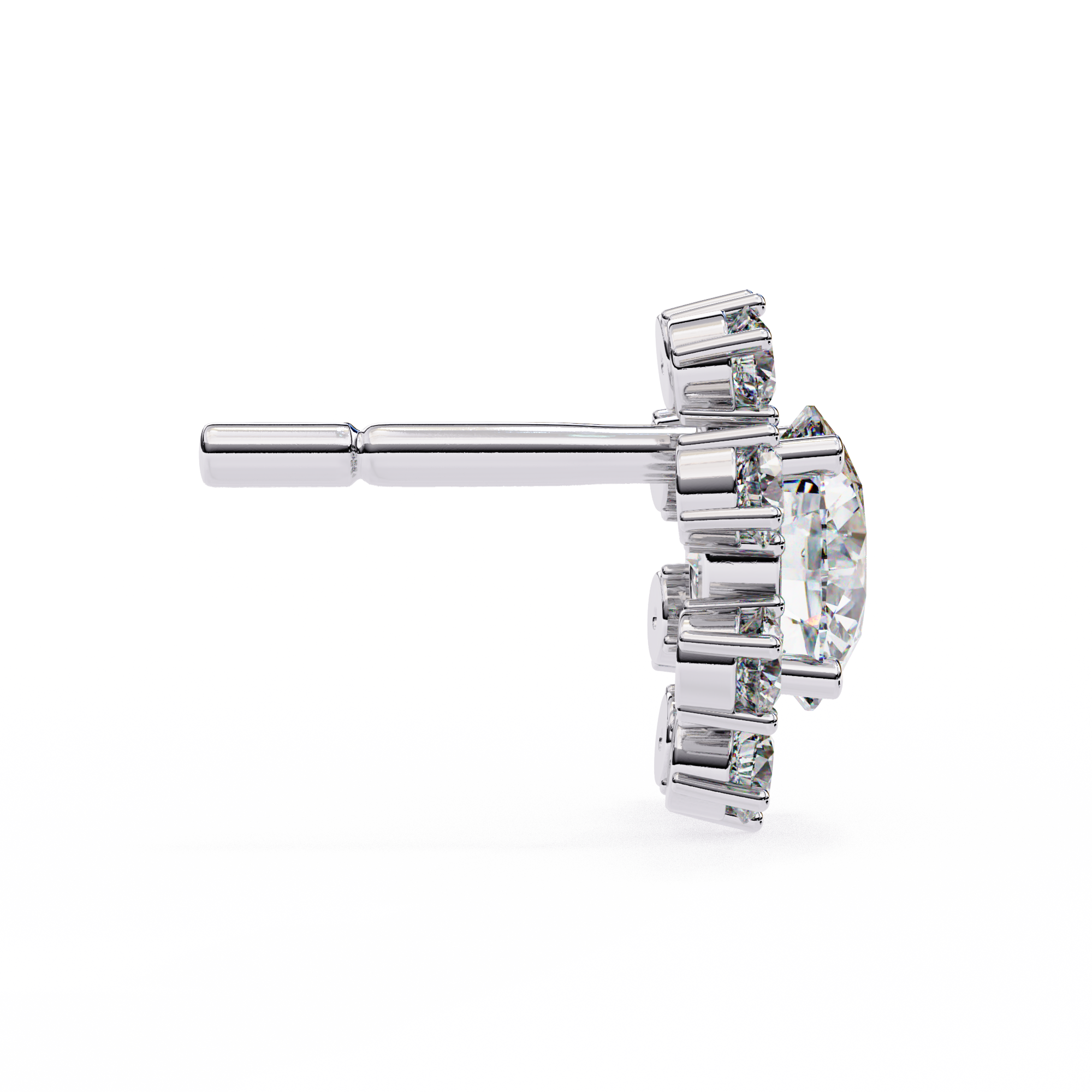 Olivia Solitaire Earring