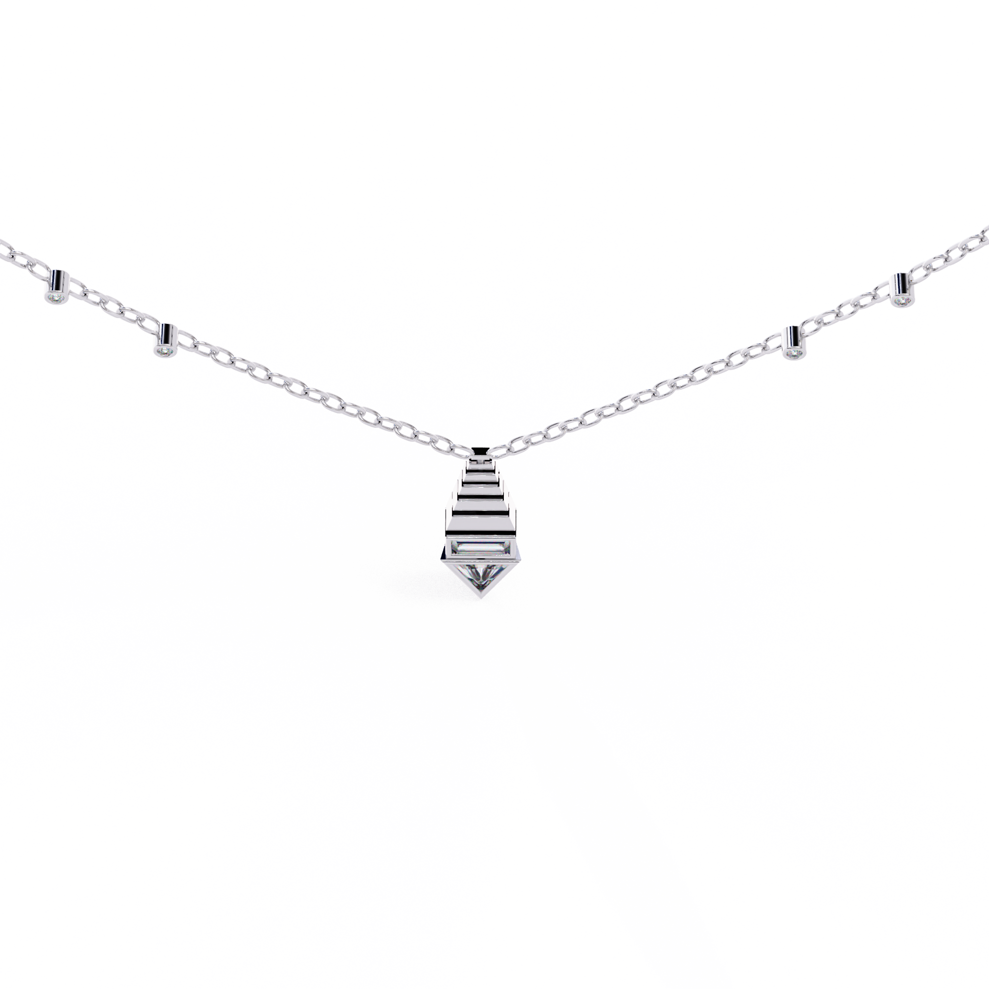 Ezra Diamond Pendant