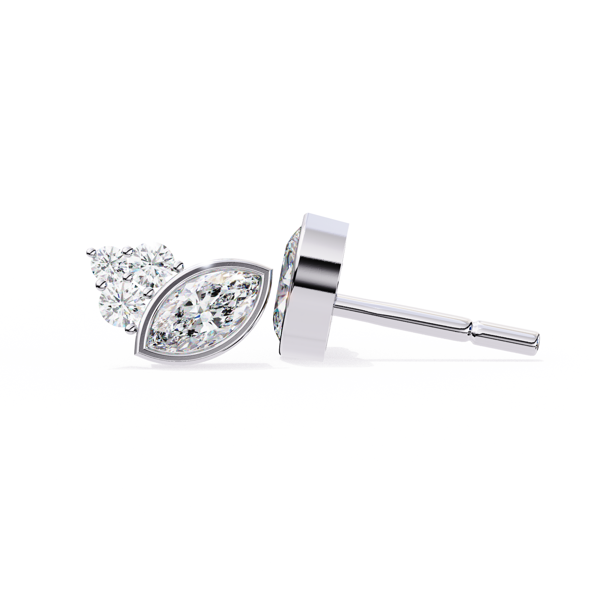 Mia Solitaire Earring