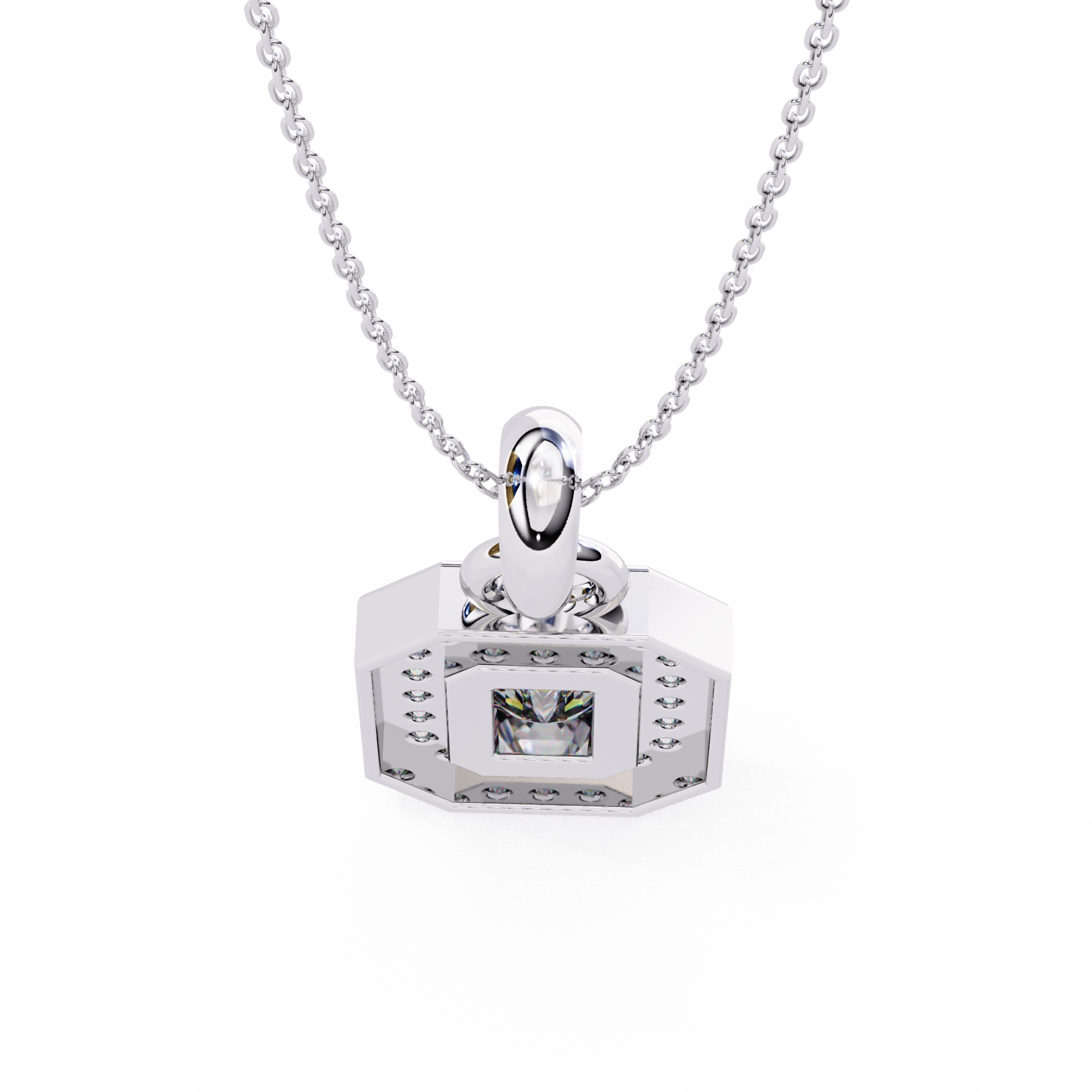 Maria Solitaire Pendant