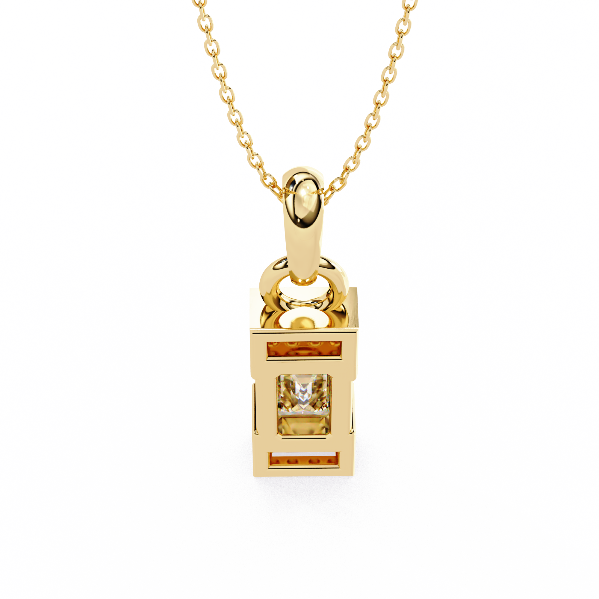 Brooklyn Solitaire Pendant