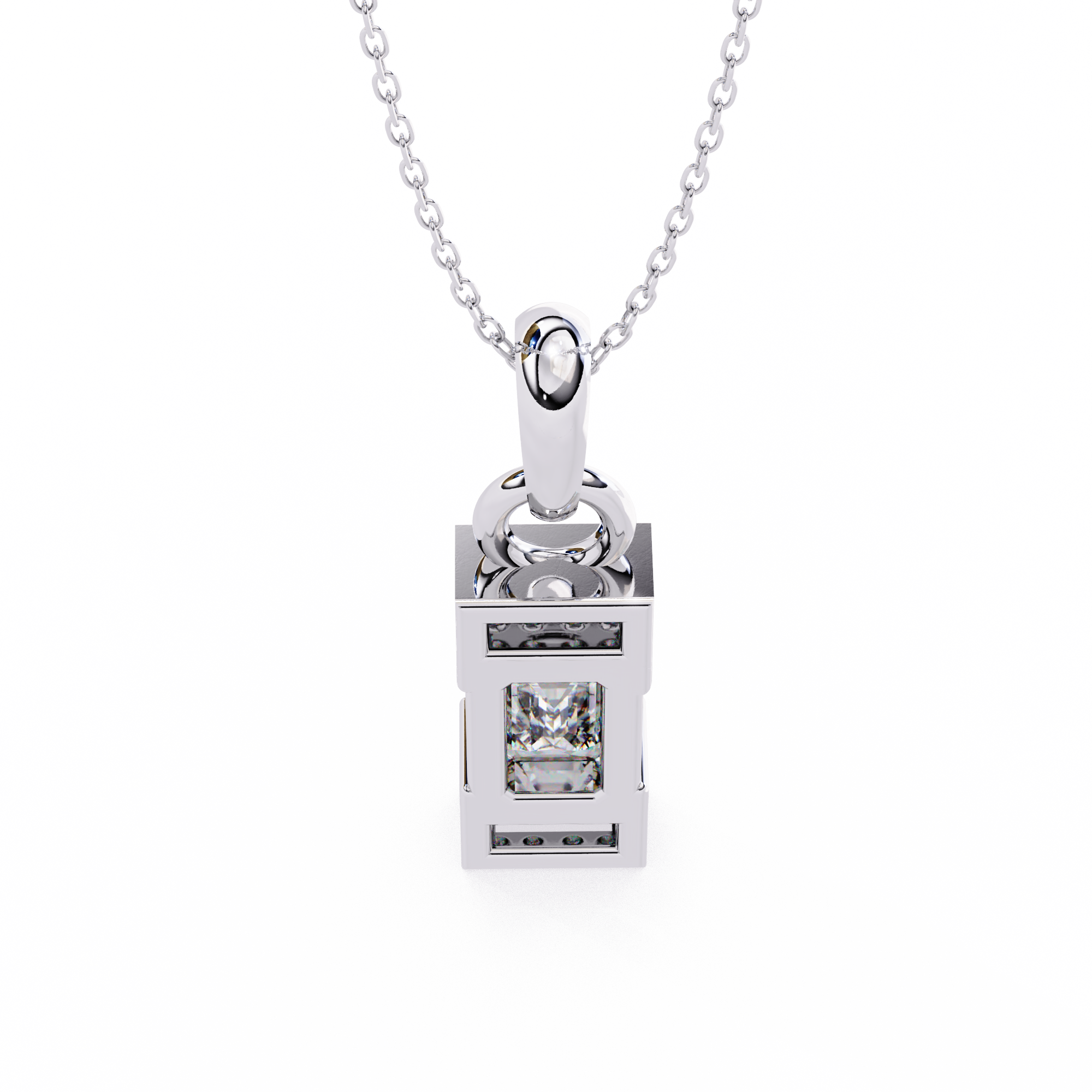 Brooklyn Solitaire Pendant