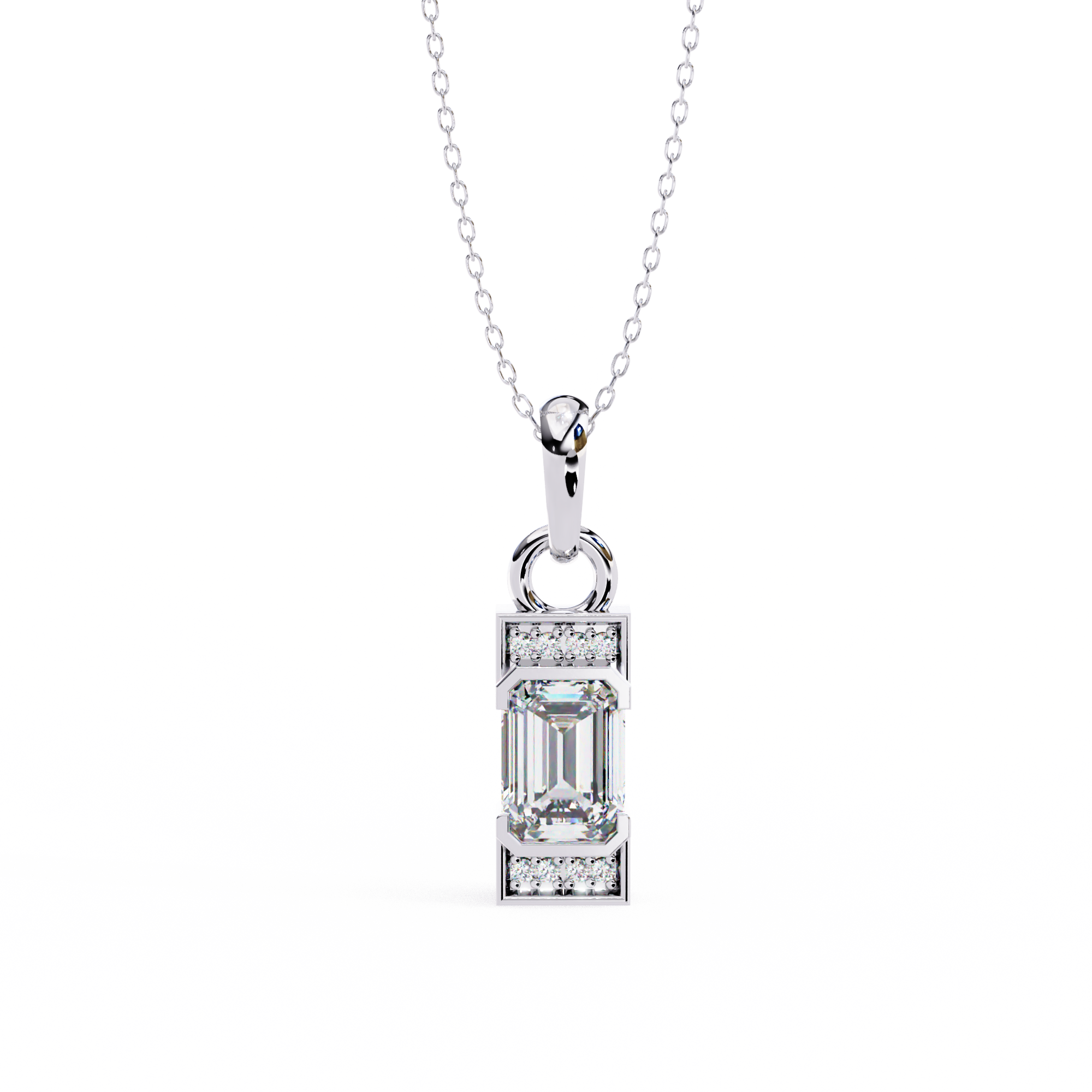 Brooklyn Solitaire Pendant