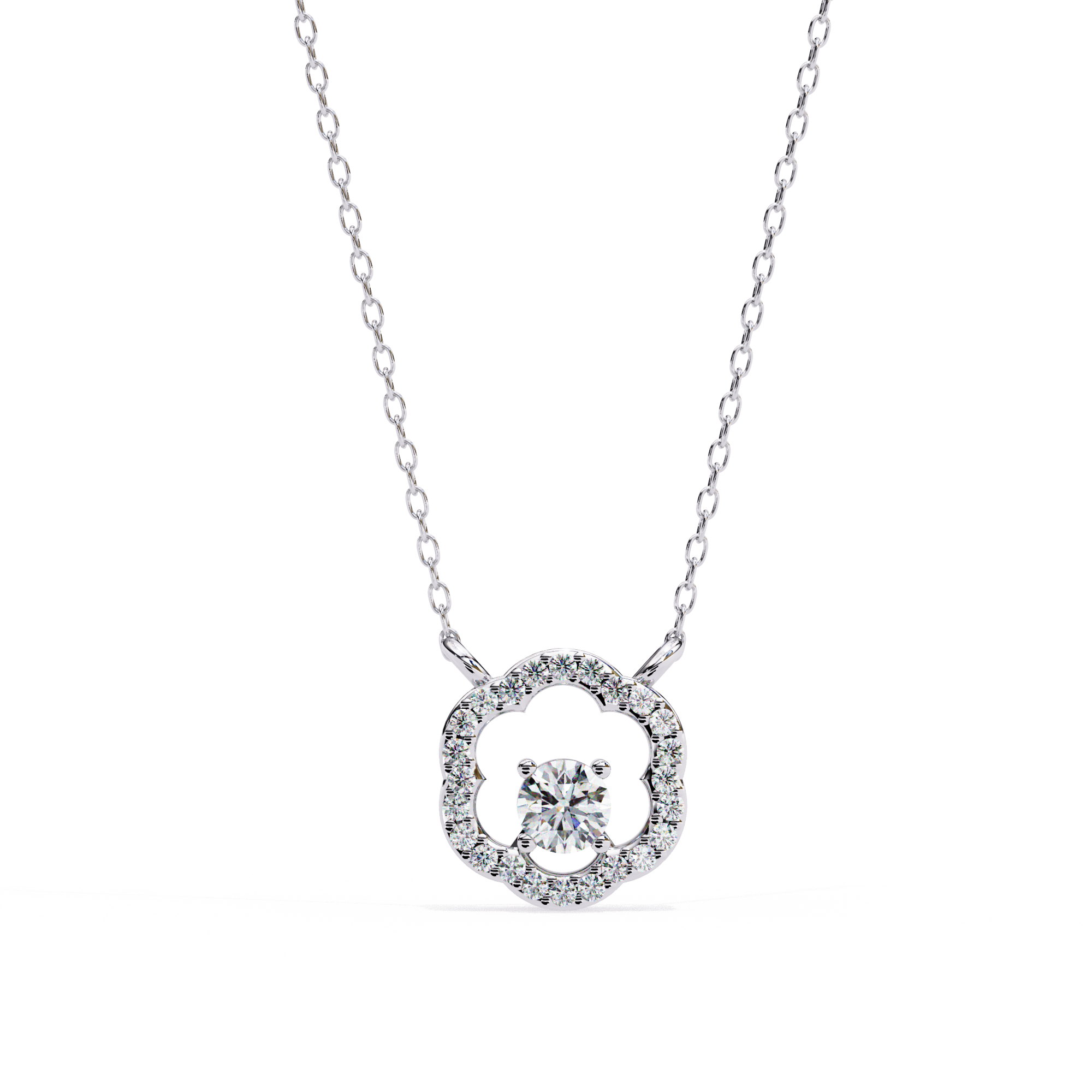 Luciana Solitaire Pendant