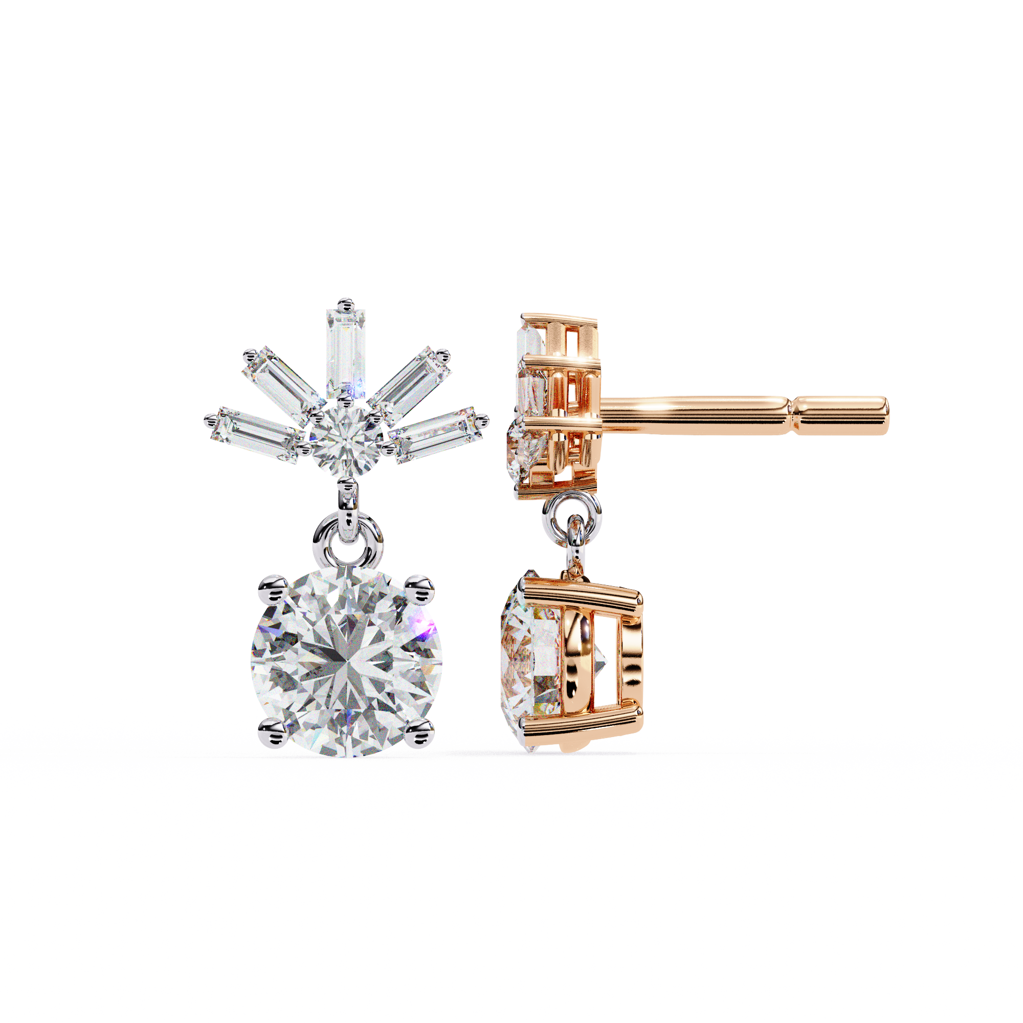 Valentina Solitaire Earring
