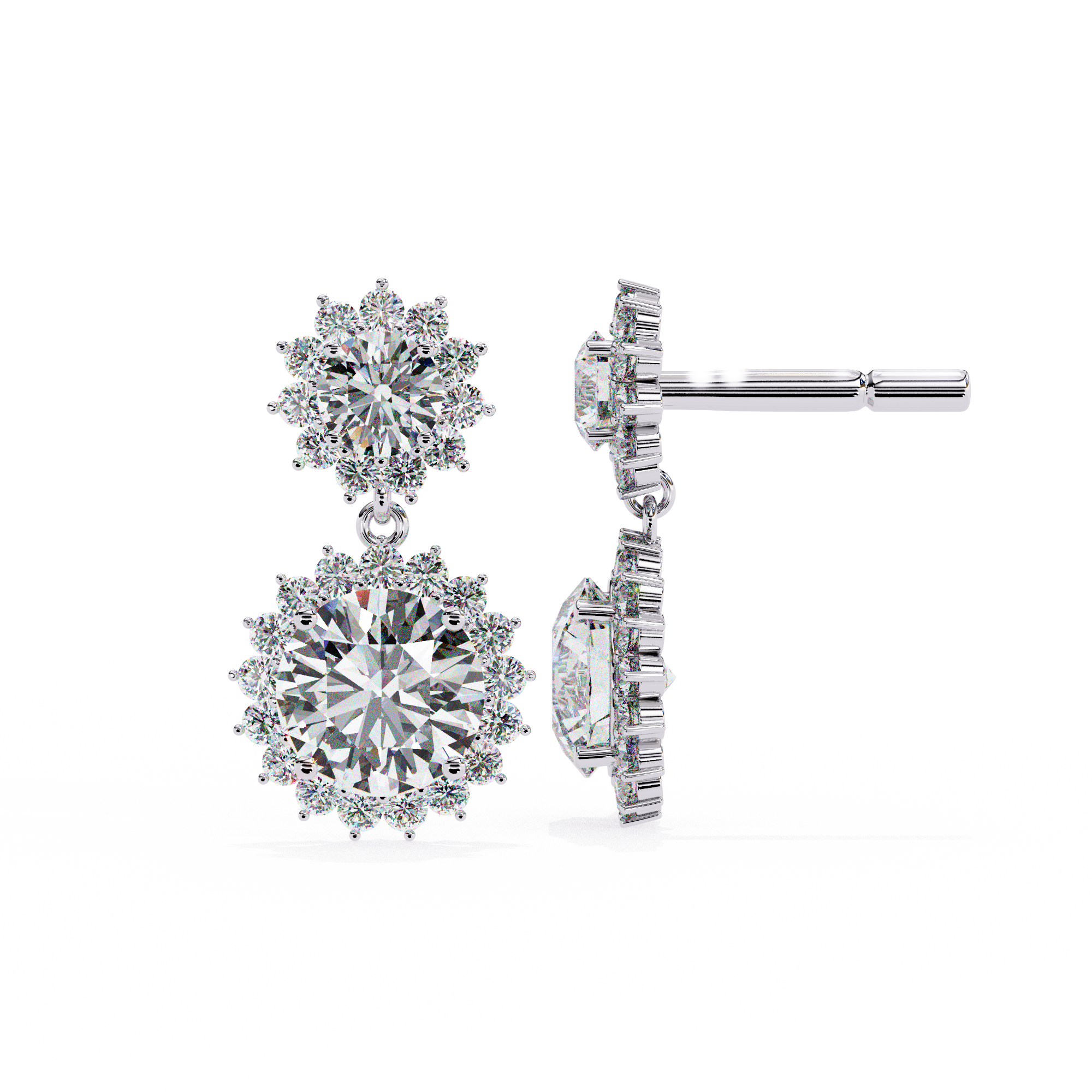 Violetta Solitaire Earring