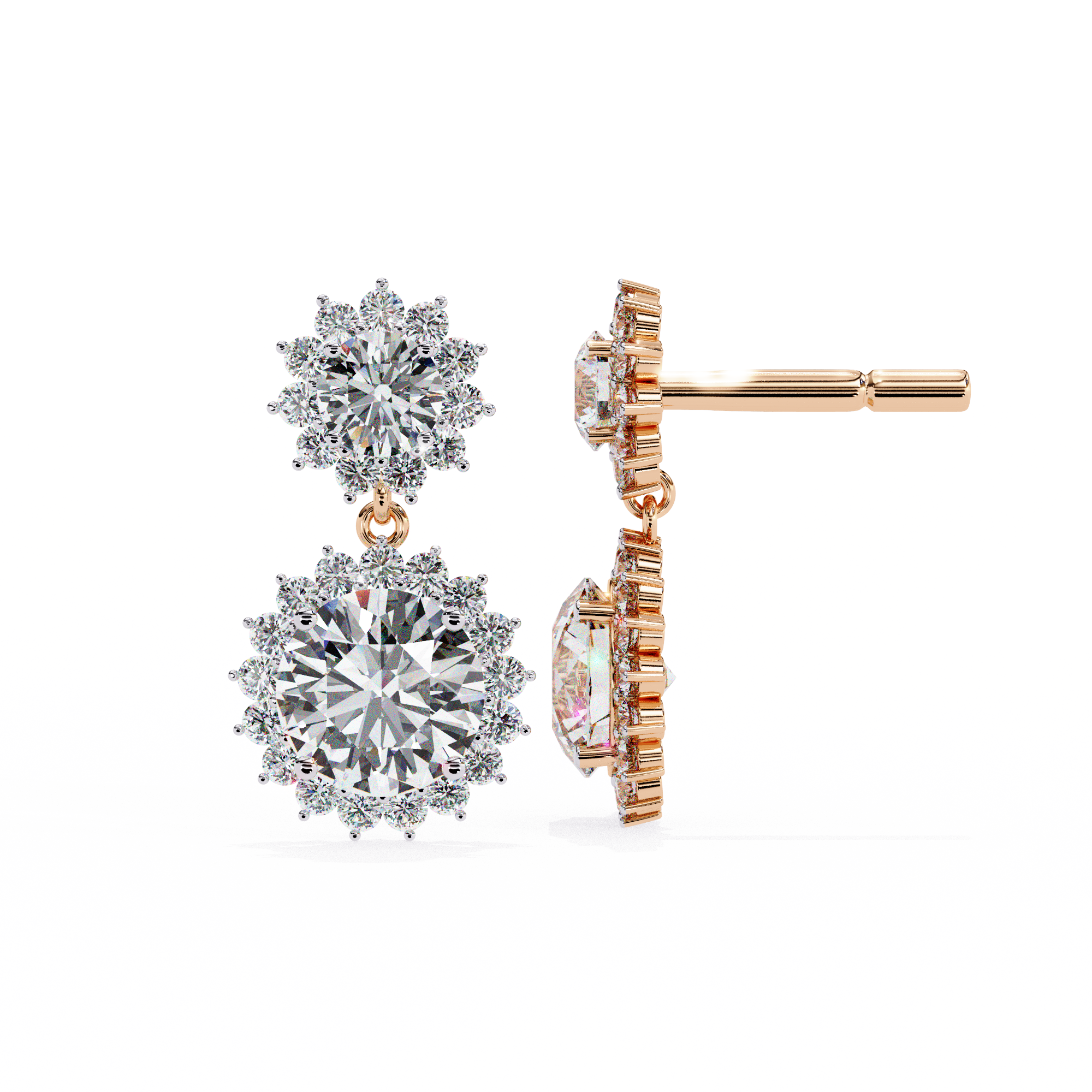 Violetta Solitaire Earring