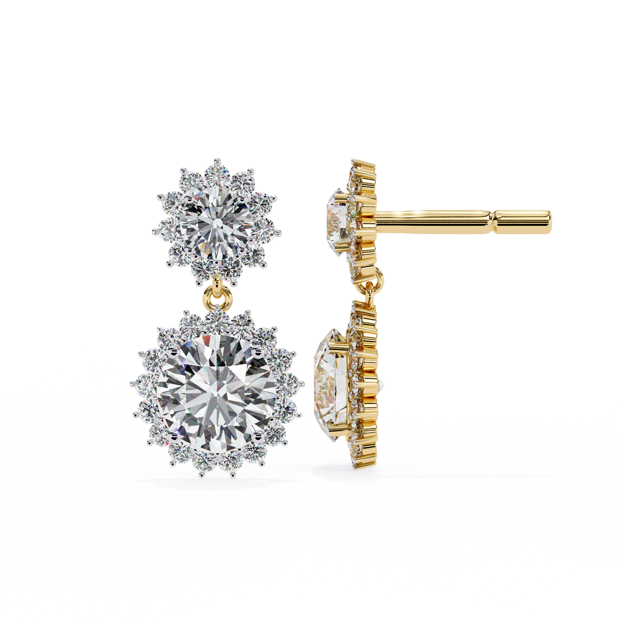 Violetta Solitaire Earring