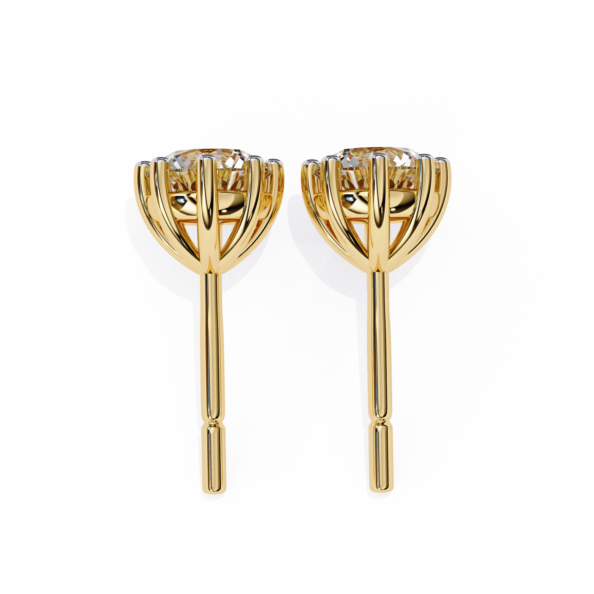 Verity Solitaire Earring