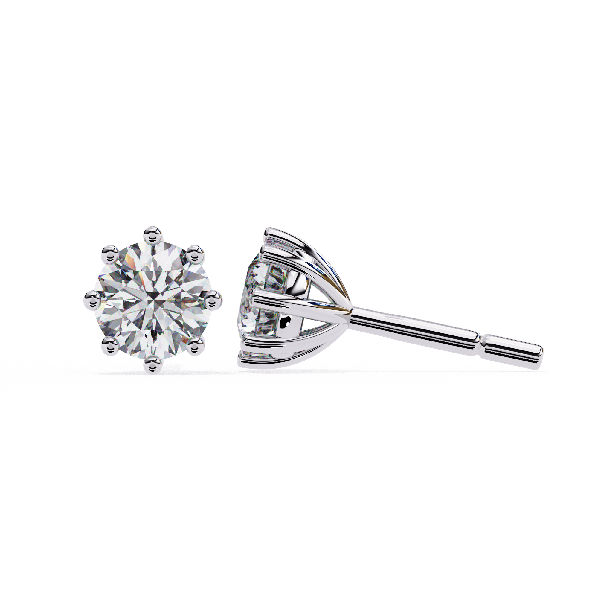 Verity Solitaire Earring