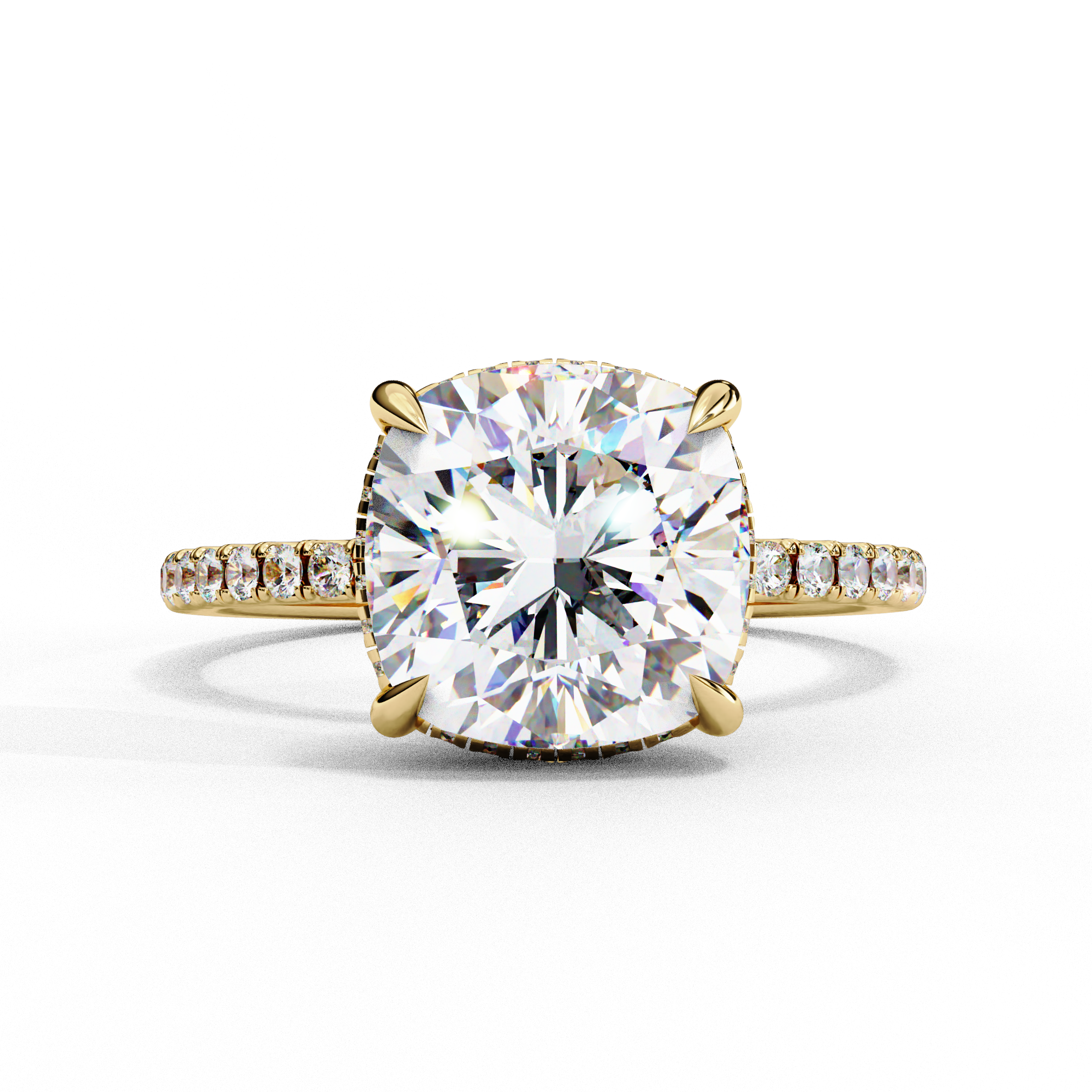 Paisley Solitaire Ring