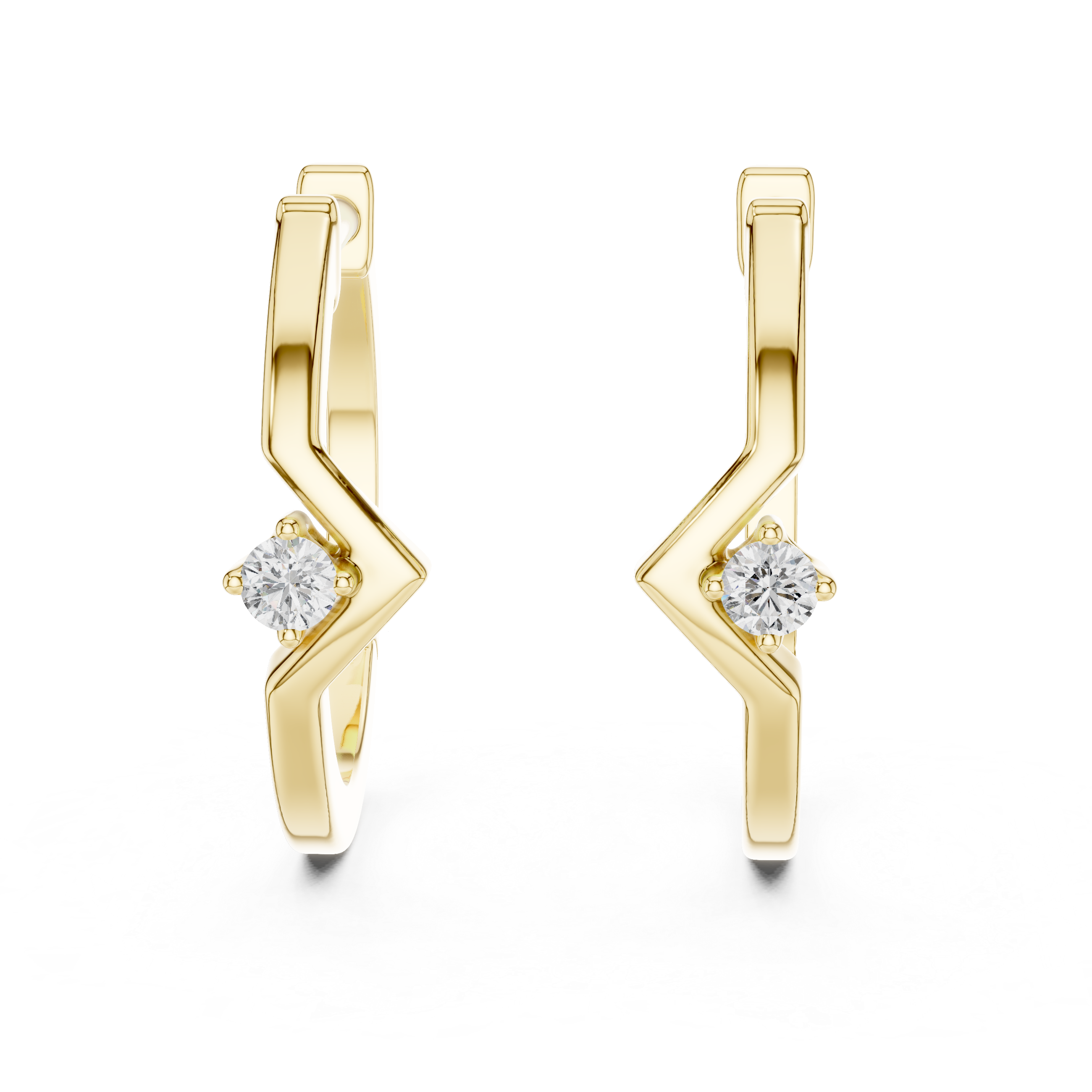 Janet Diamond Earring