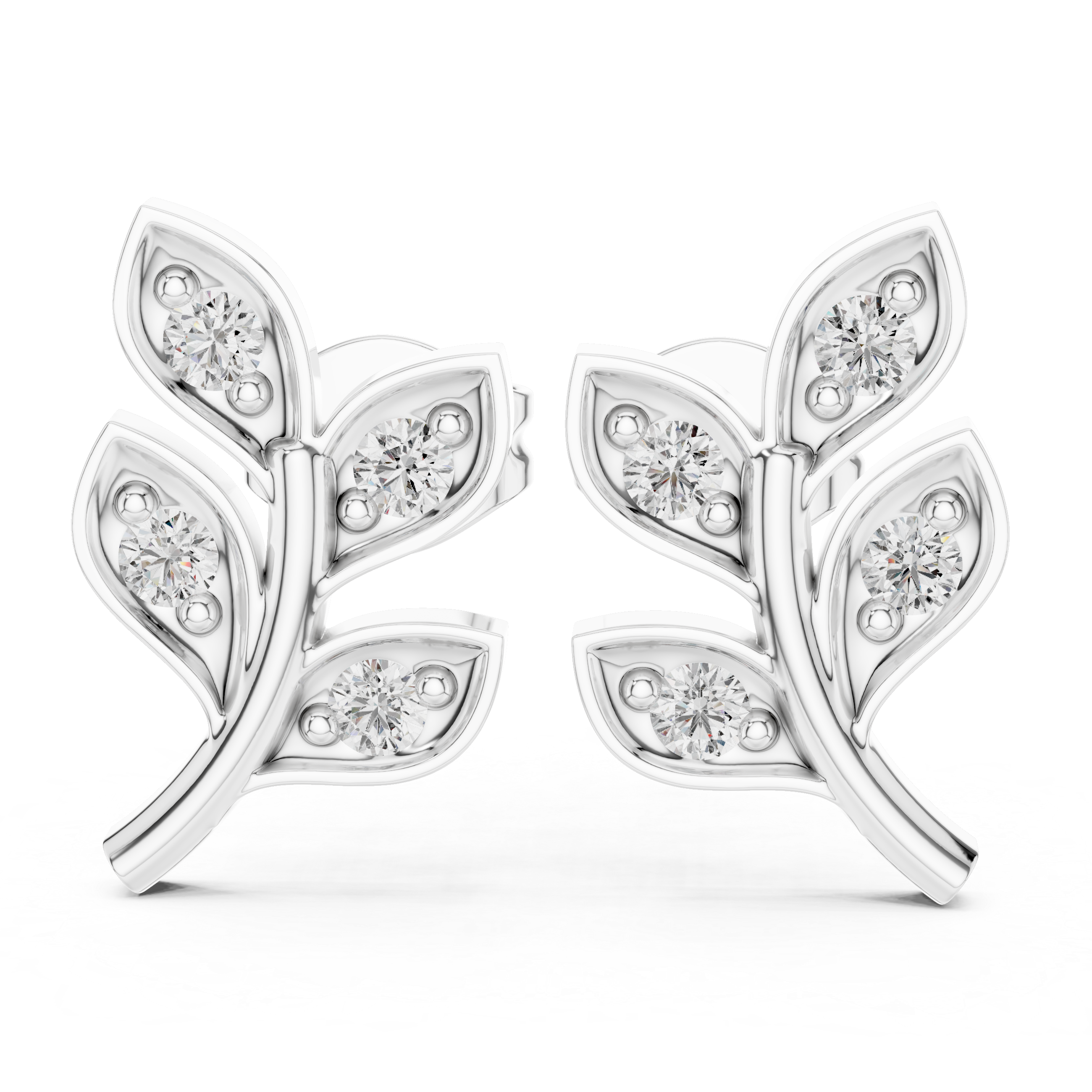 Flora Diamond Earring