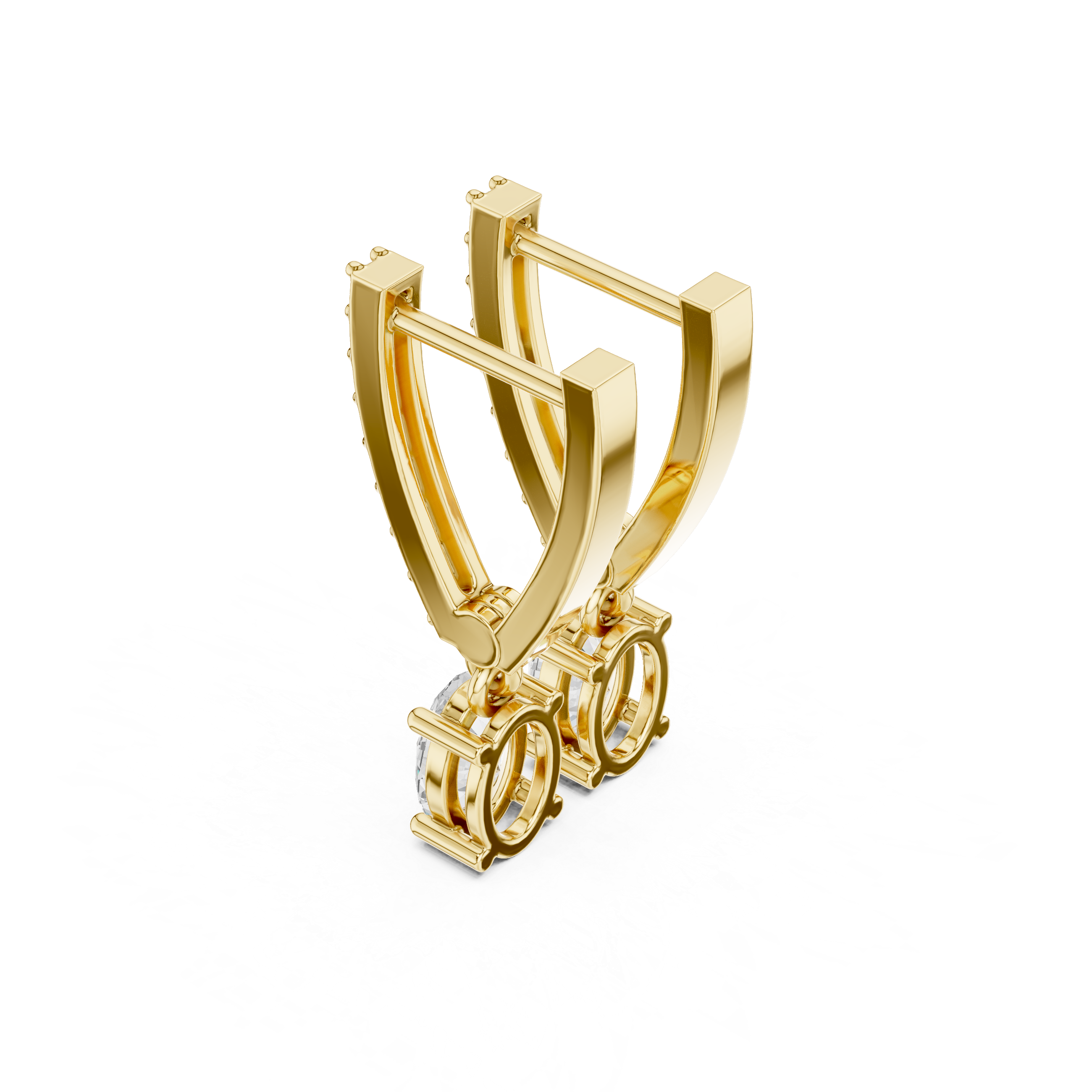 Charlotte Diamond Earring