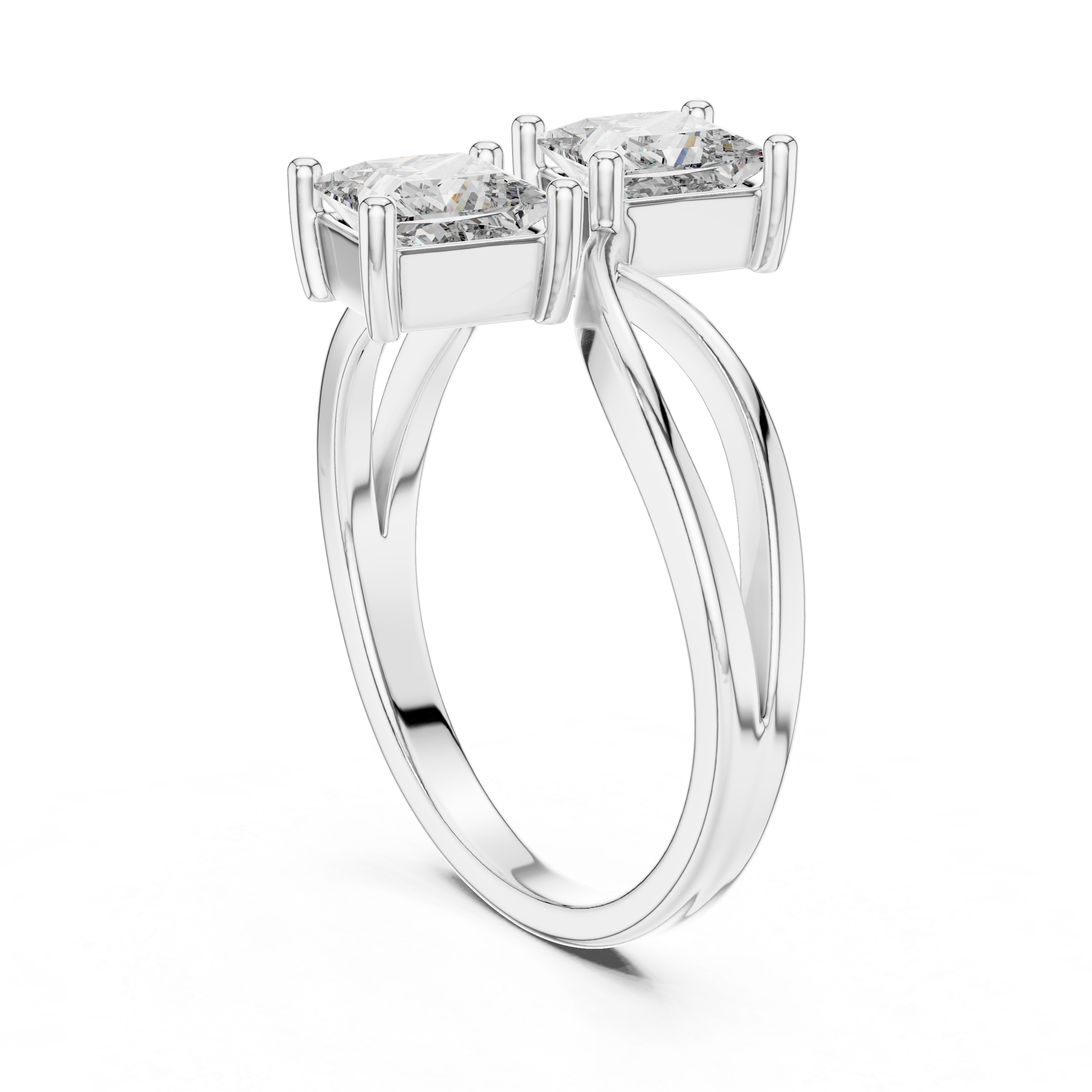 Rosa Two Stone Ring