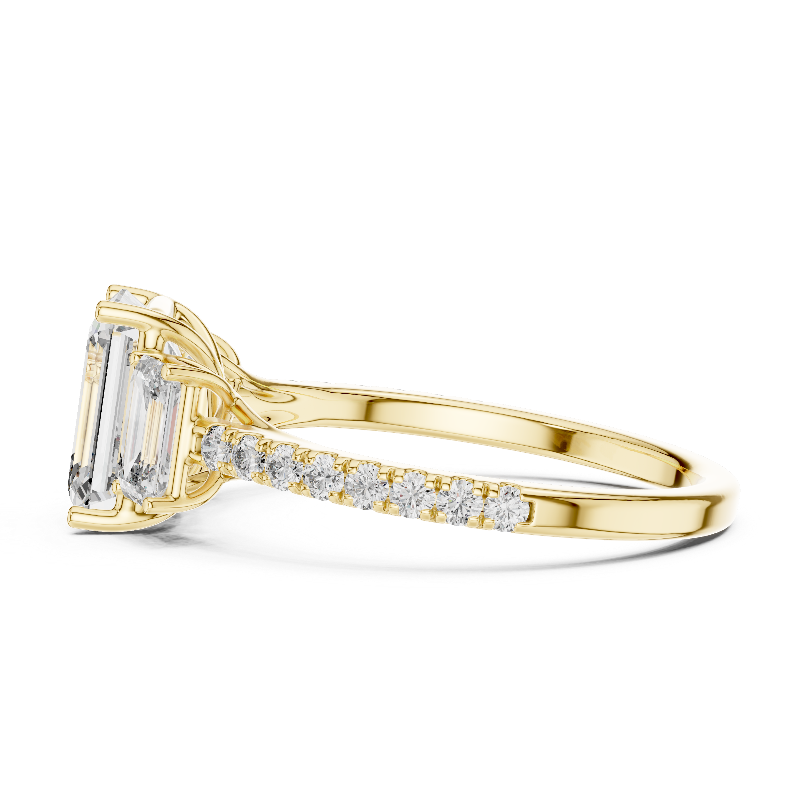 Gabriella Three Stone Ring
