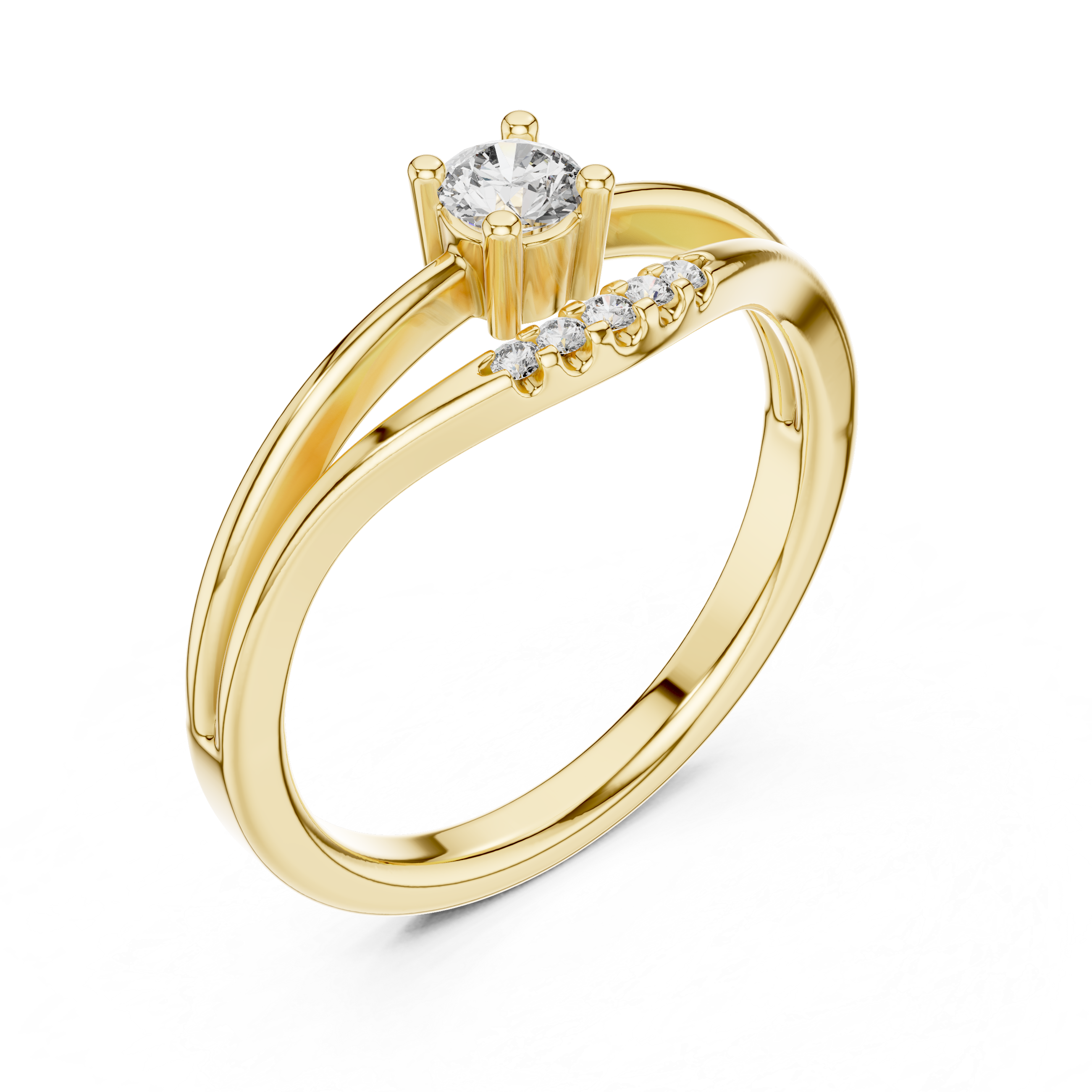 Gwendolyn Solitaire Ring