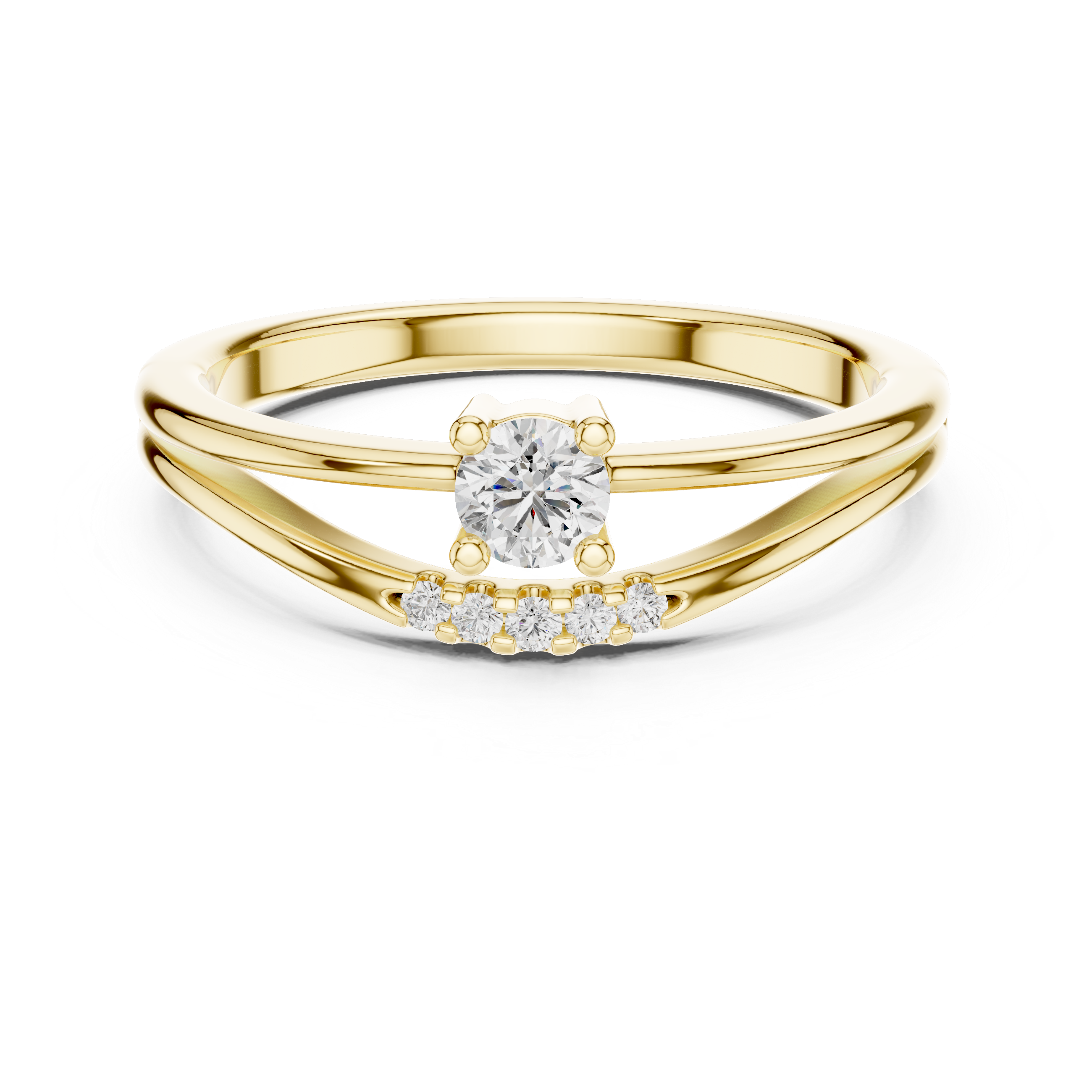 Gwendolyn Solitaire Ring