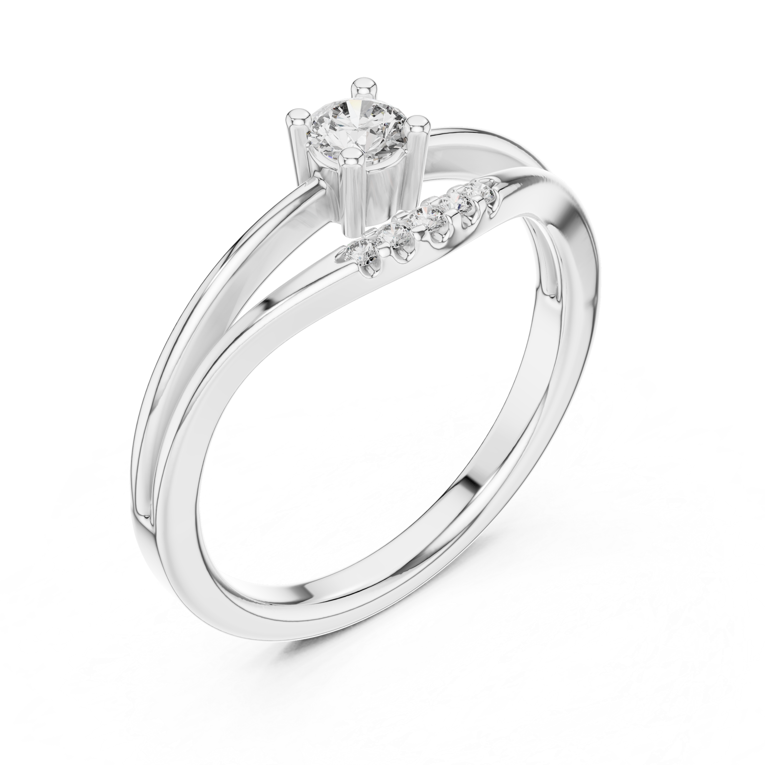 Gwendolyn Solitaire Ring