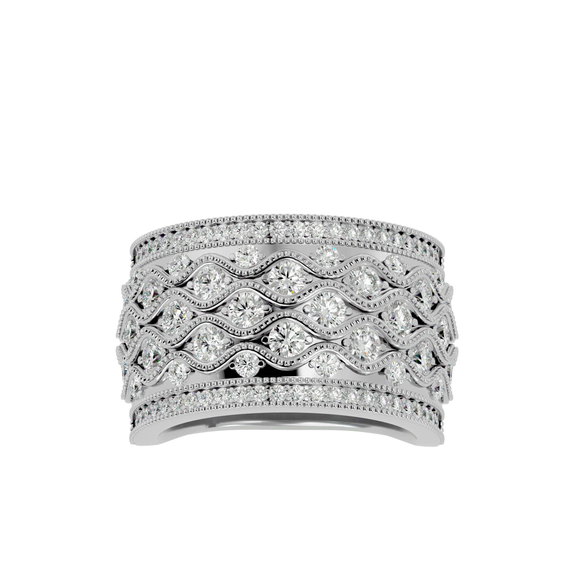 Lucinda Diamond Wedding Bands