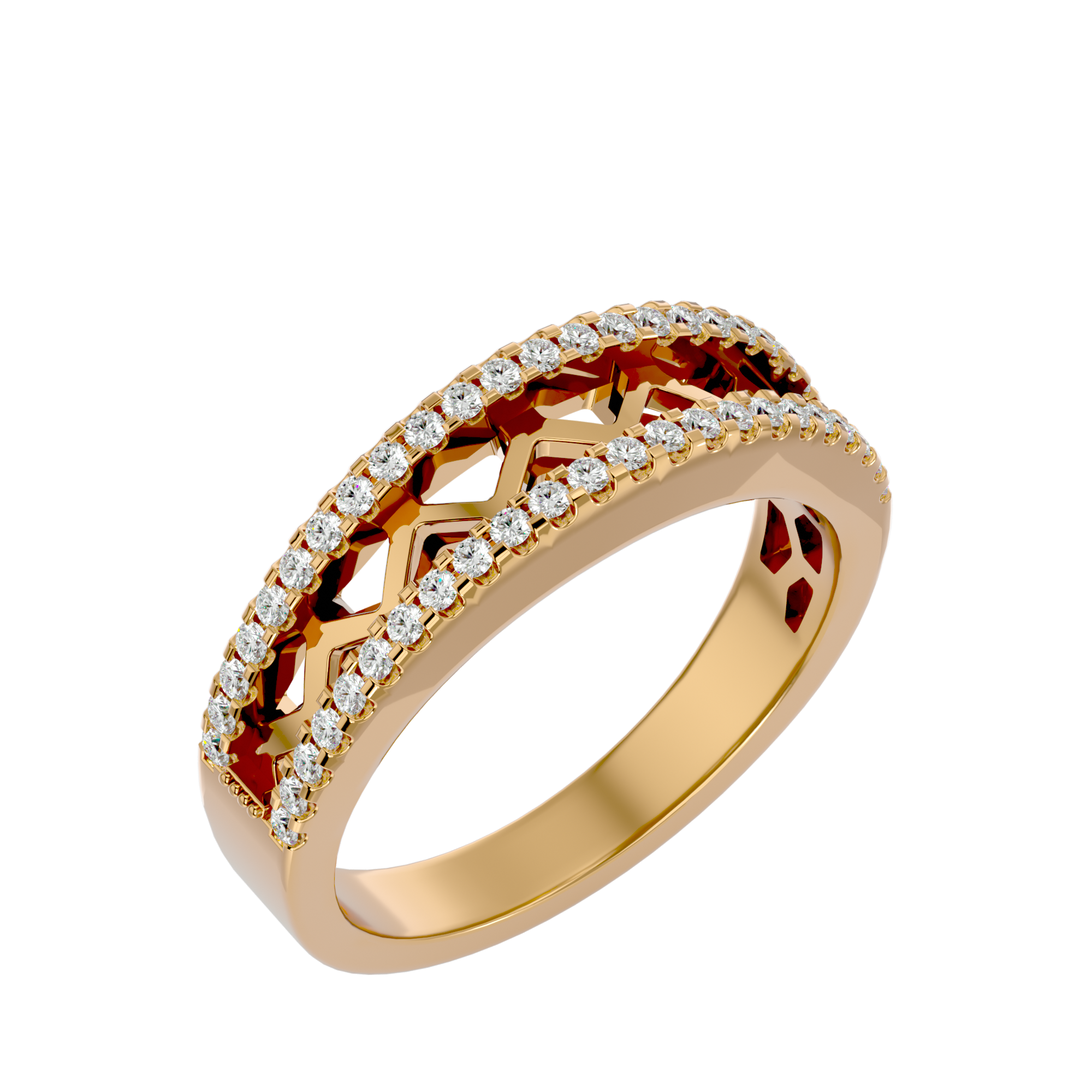 Madelina Diamond Wedding Bands