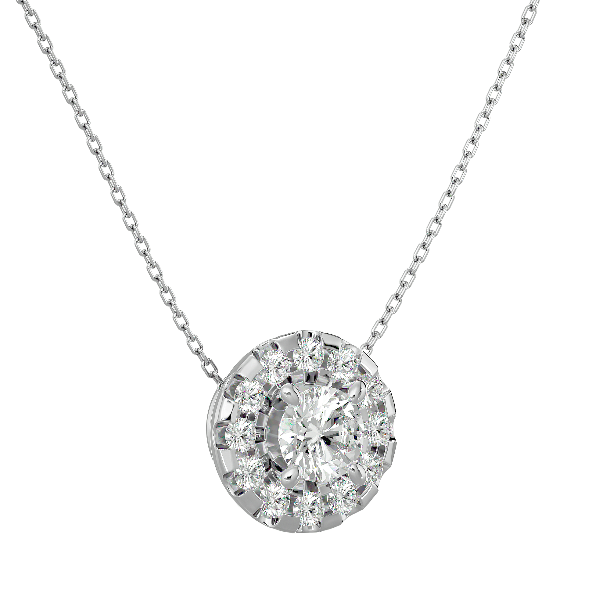 Aurora Solitaire Pendant