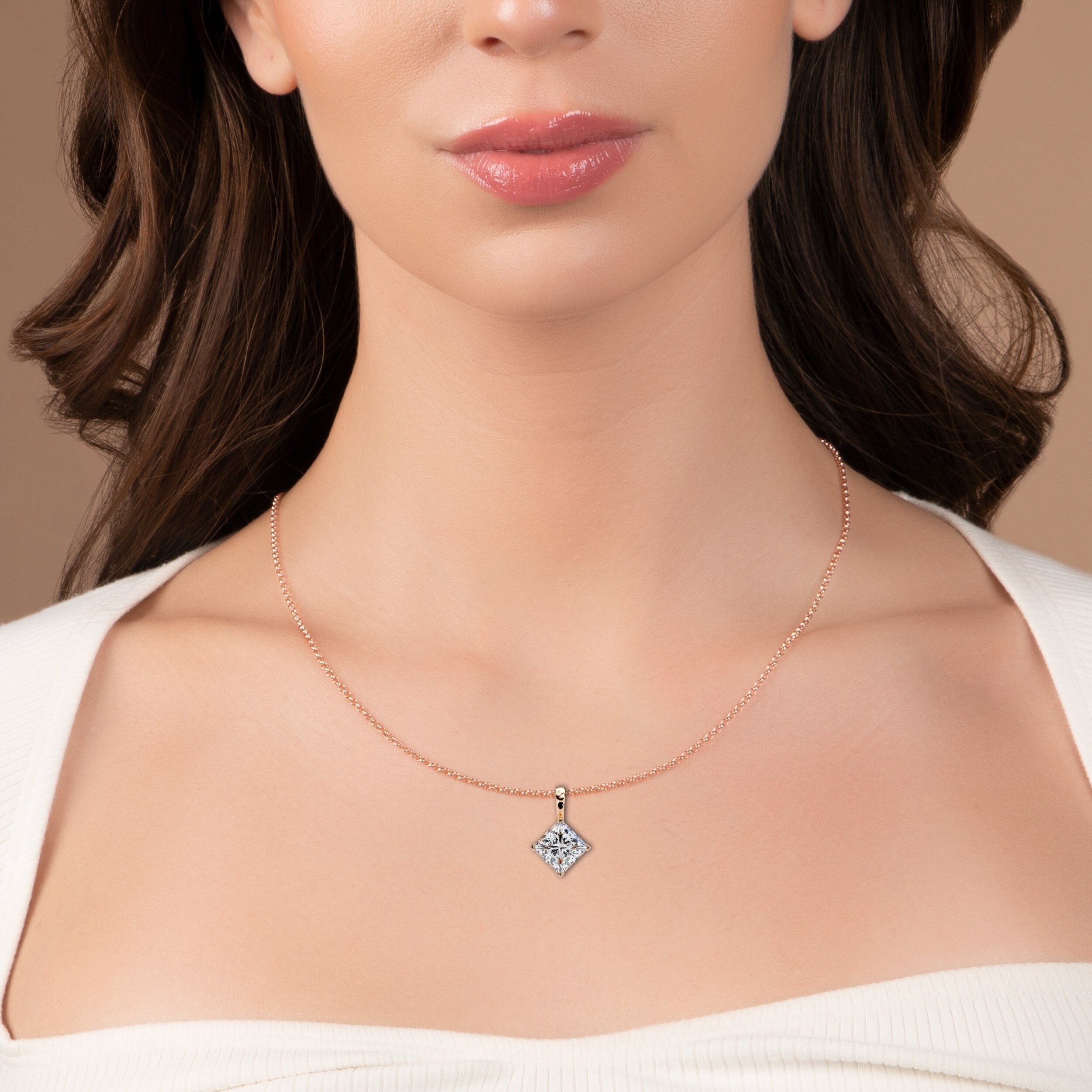 Octavia Solitaire Pendant