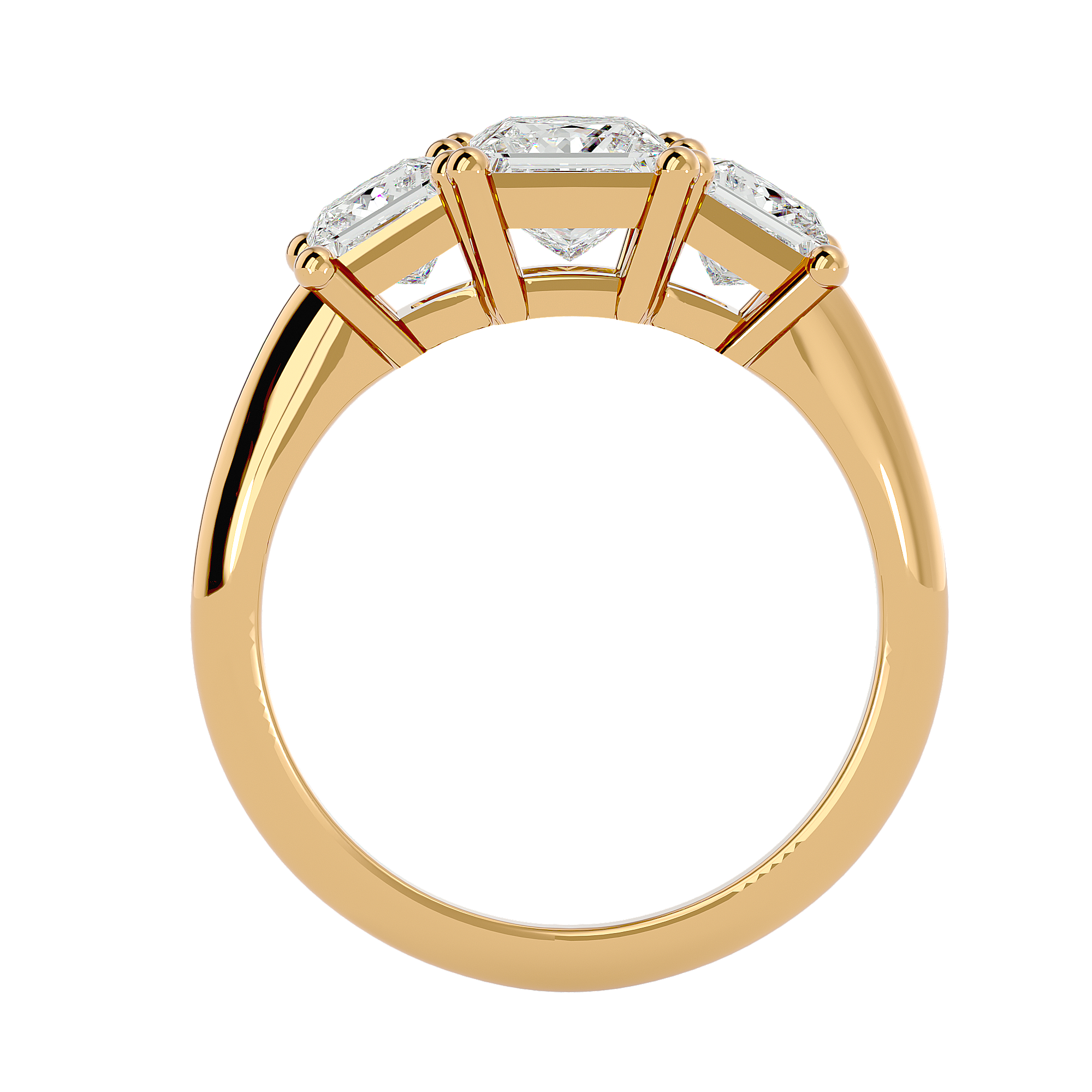 Gwyneth Three Stone Ring