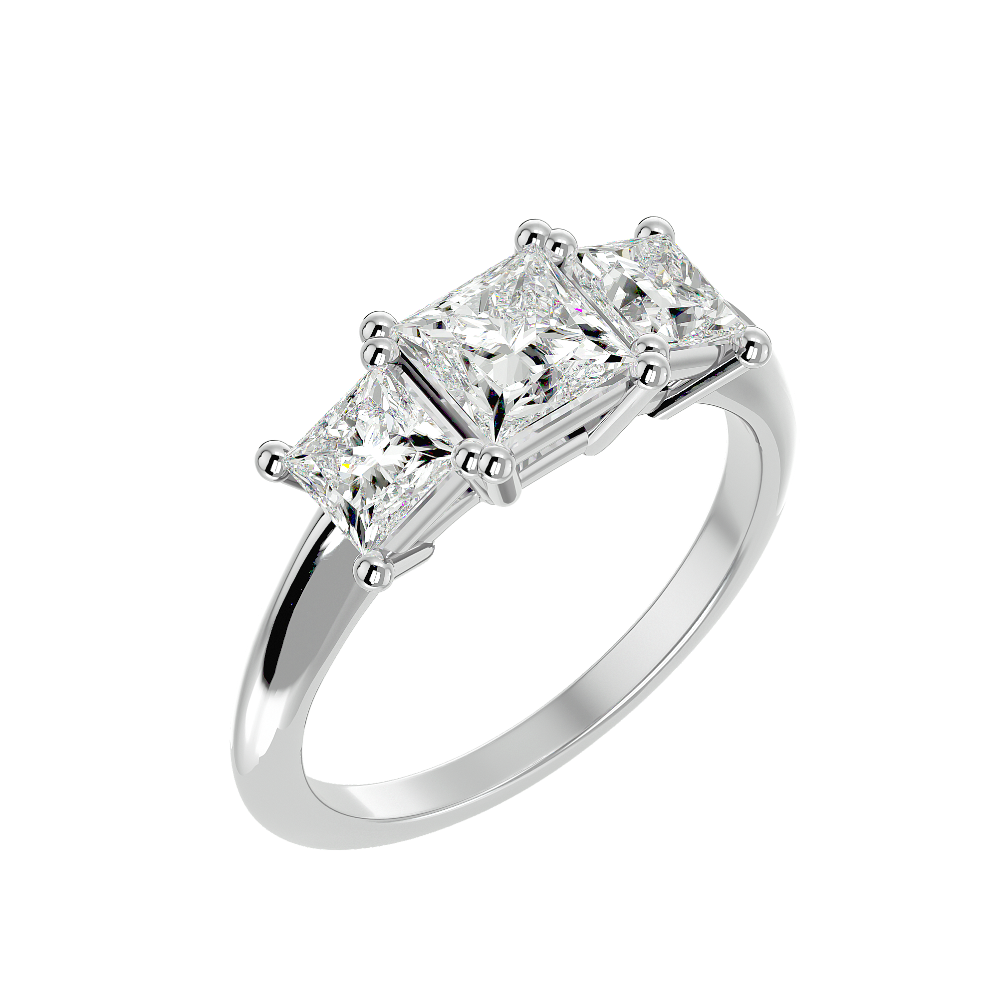 Gwyneth Three Stone Ring