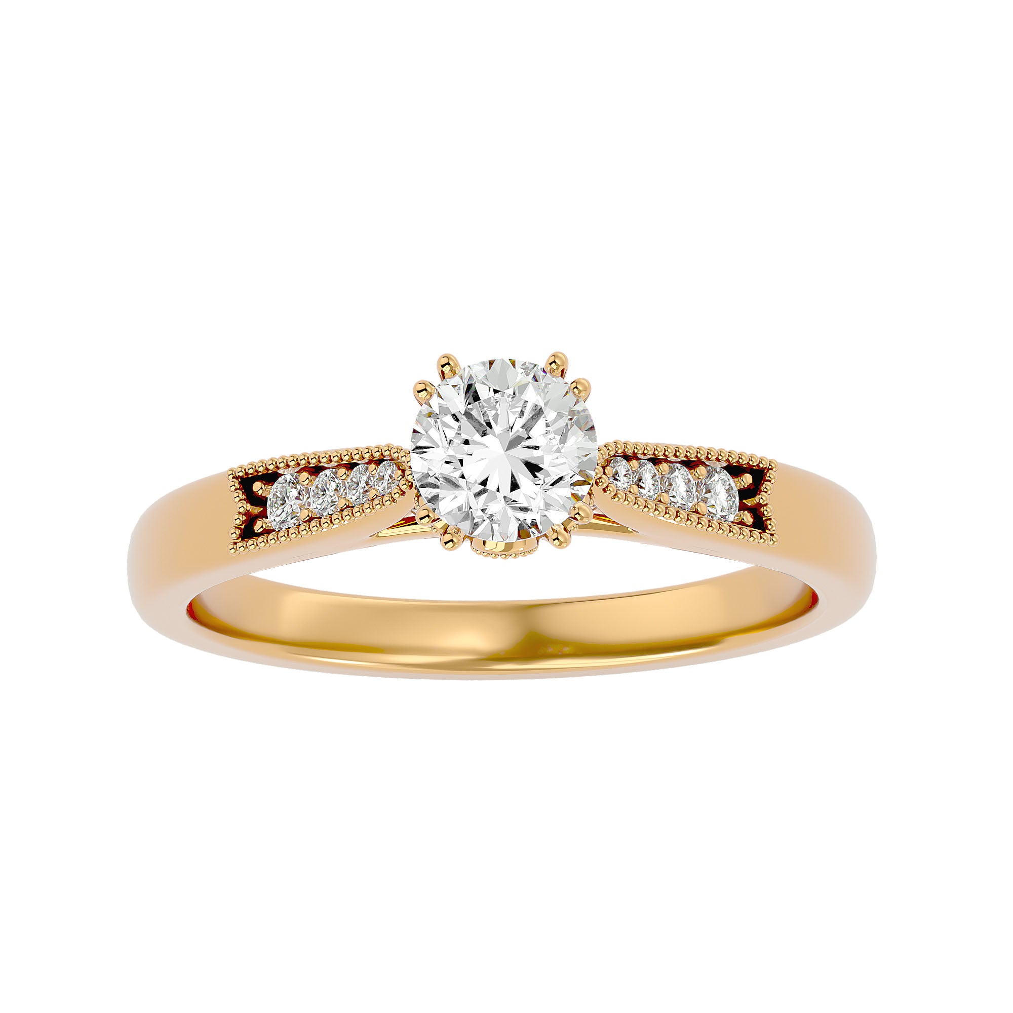 Lillian Solitaire Ring