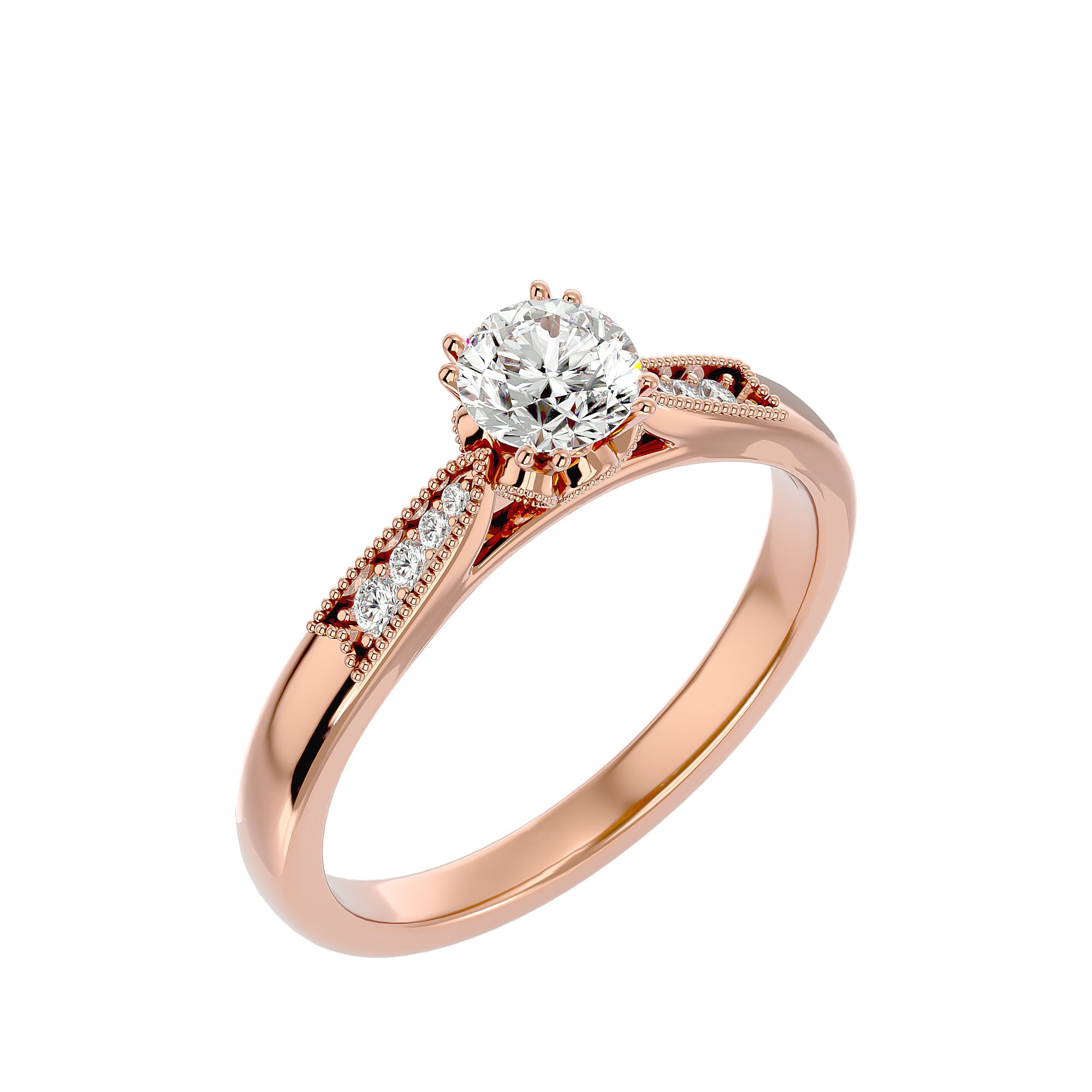 Lillian Solitaire Ring