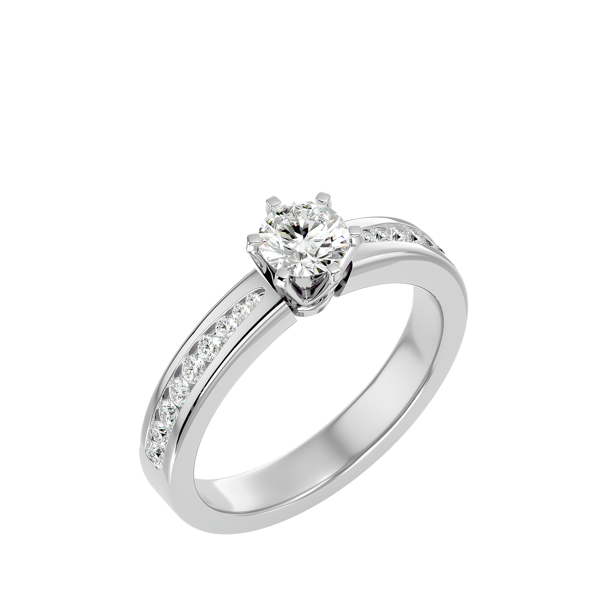 Madison Solitaire Ring