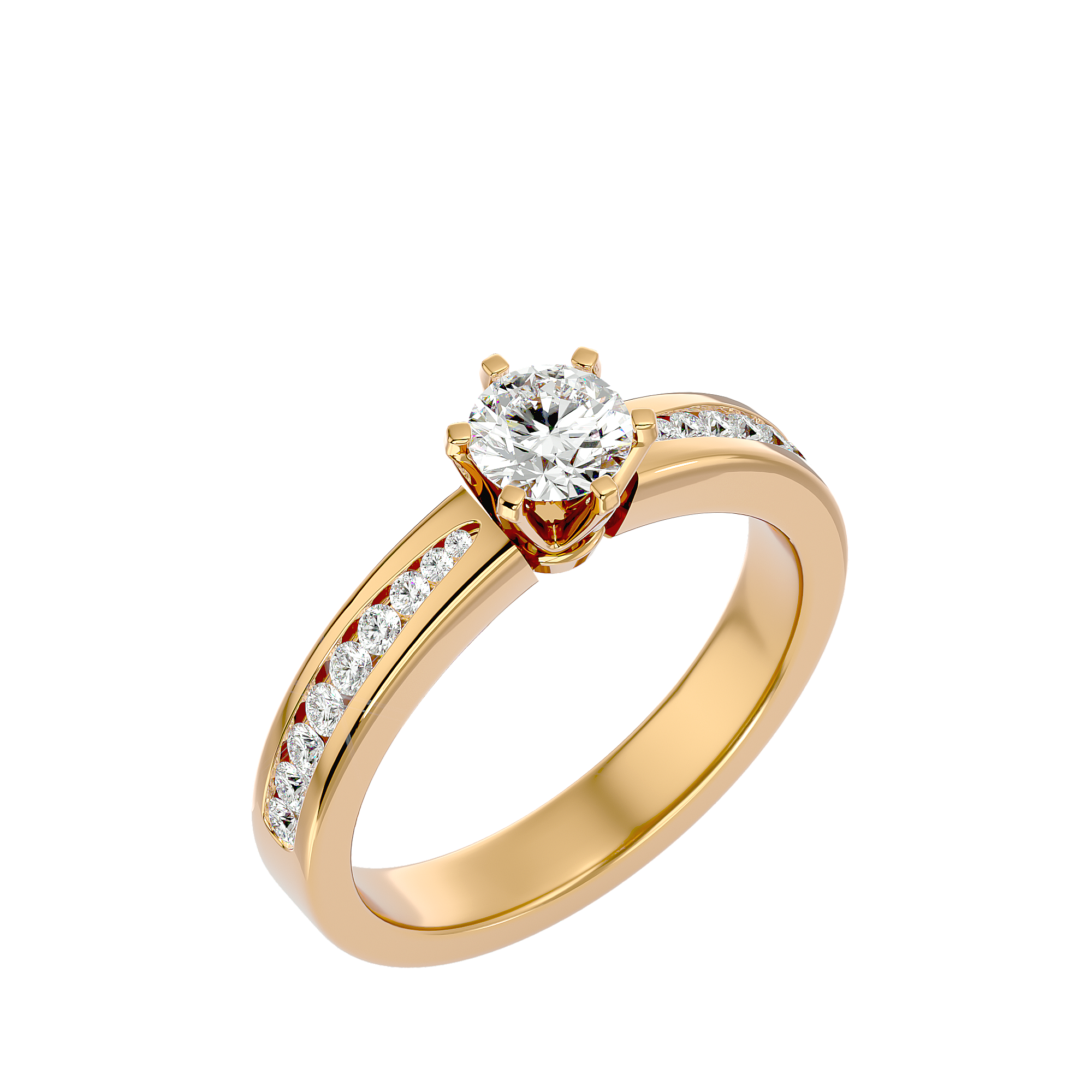 Madison Solitaire Ring