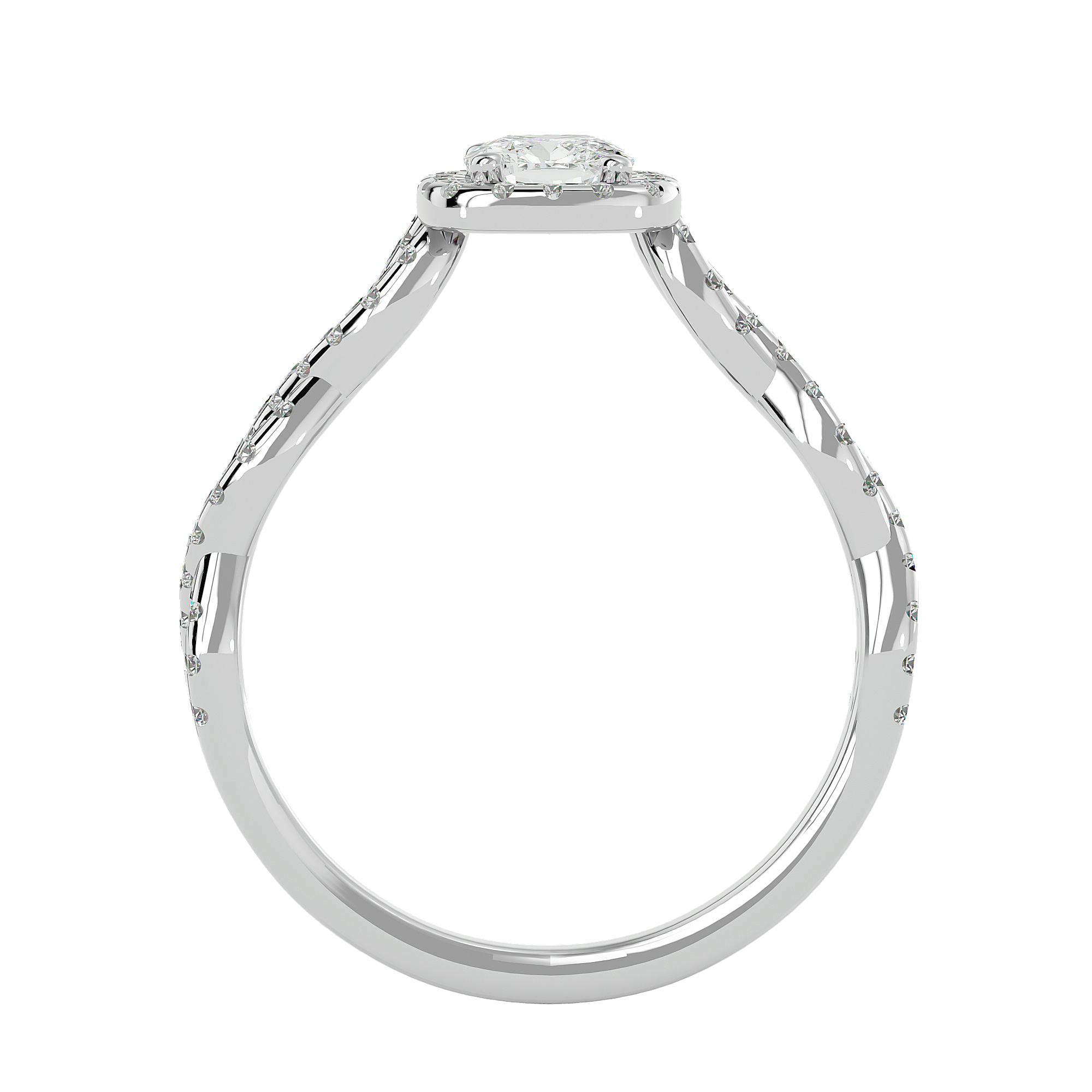 Evangeline Halo Ring