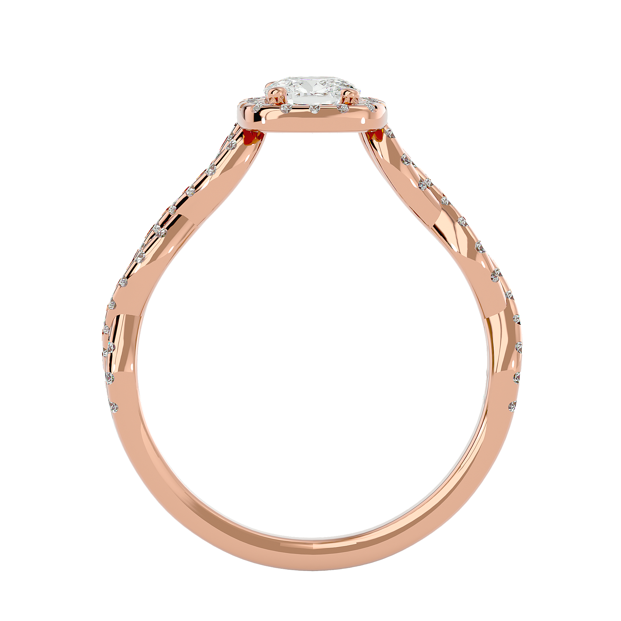 Evangeline Halo Ring