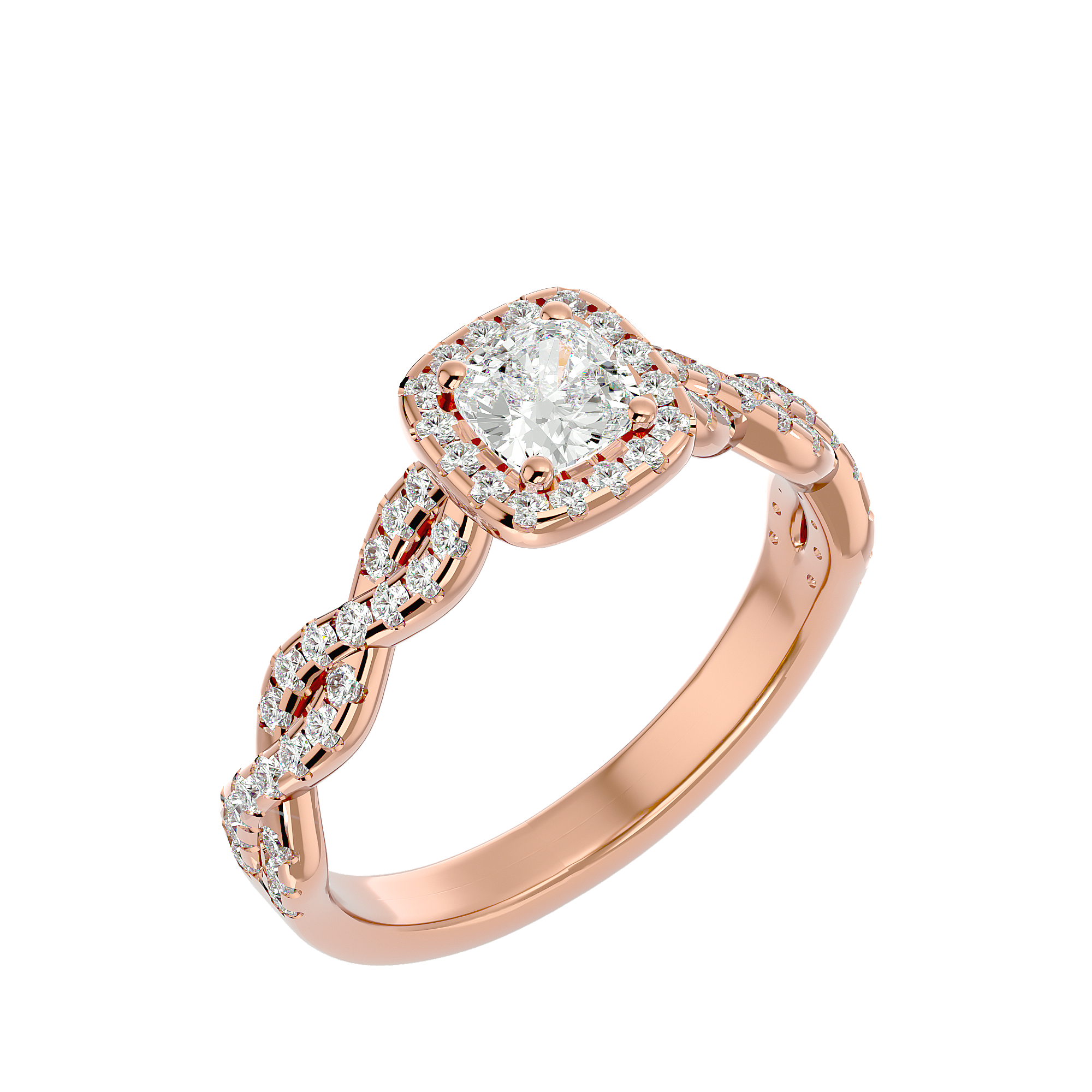 Evangeline Halo Ring