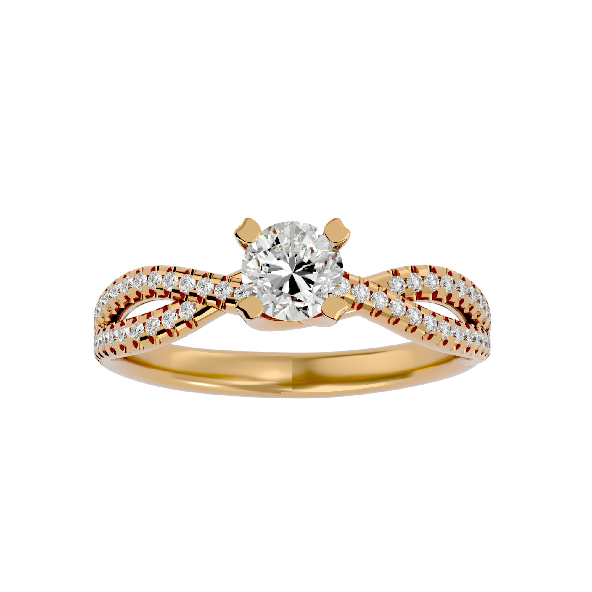 Scarlett Solitaire Ring