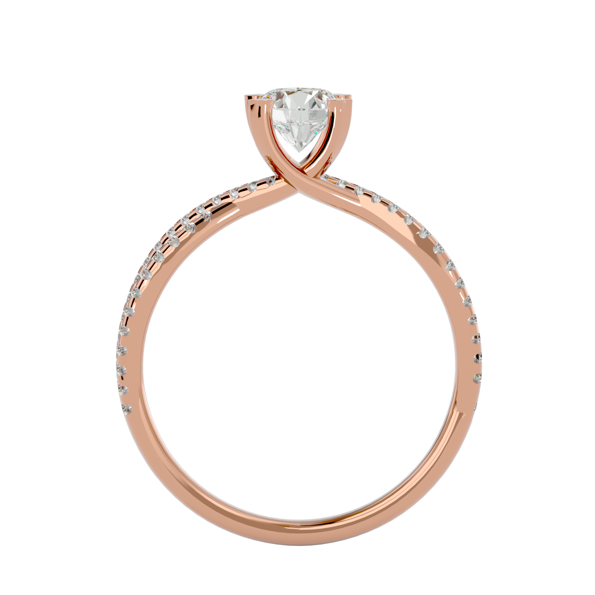 Scarlett Solitaire Ring