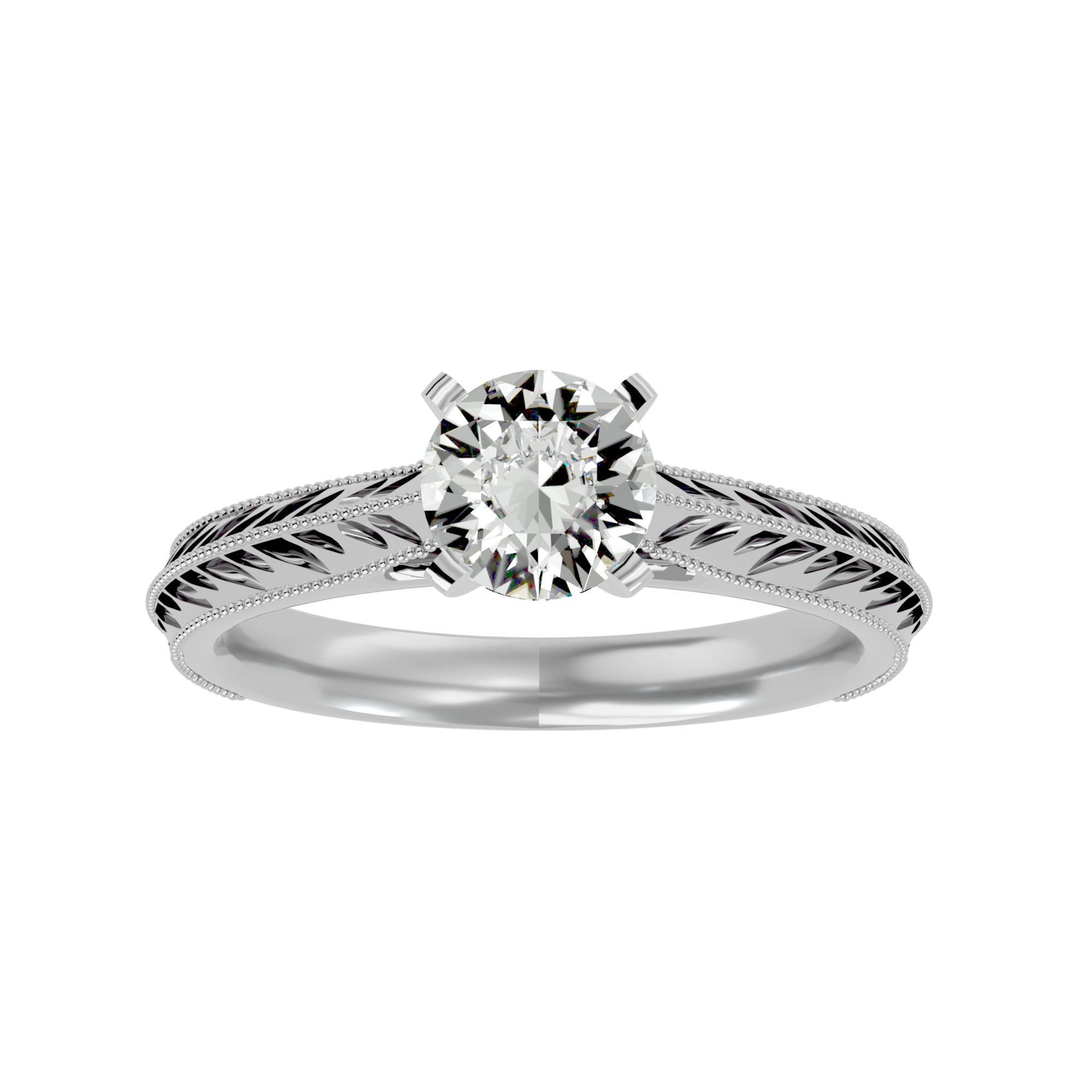 Hazel Solitaire Solitaire Ring