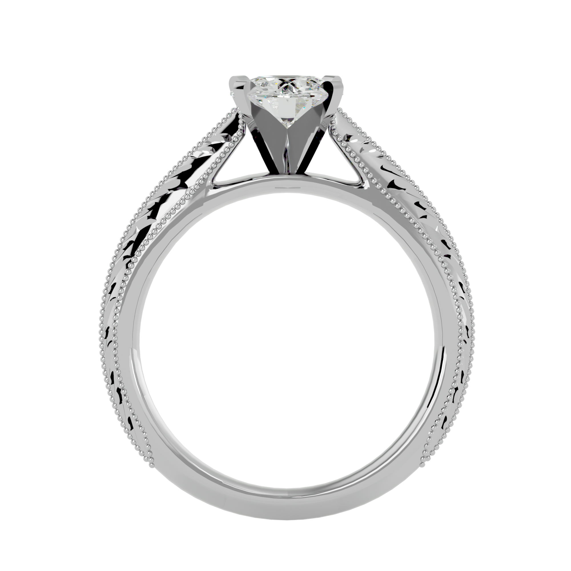 Hazel Solitaire Solitaire Ring