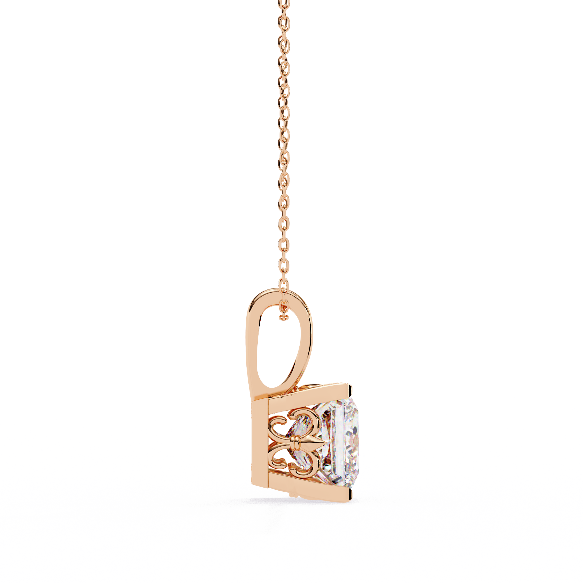 Karine Solitaire Pendant