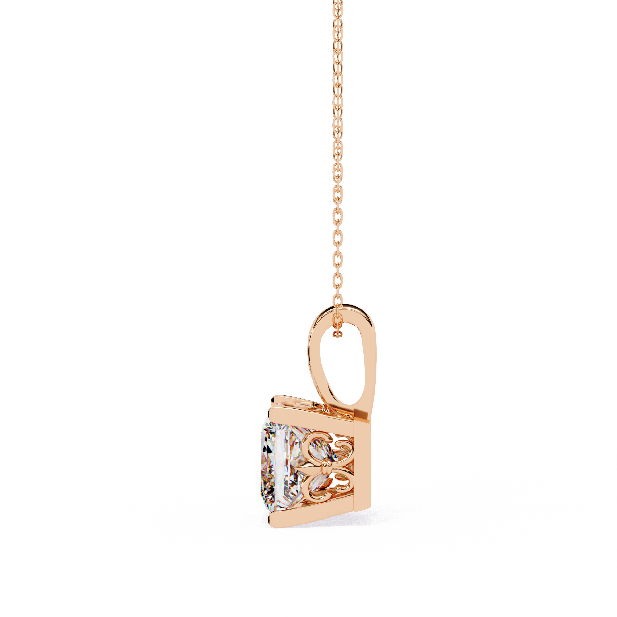 Karine Solitaire Pendant